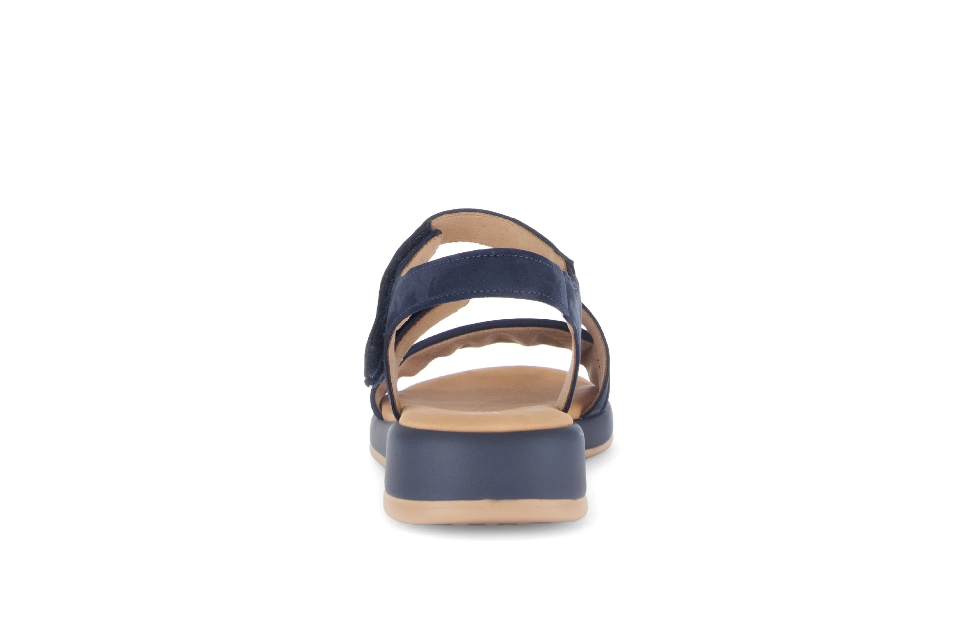 Sandales bleues en cuir nubuck - Image 4