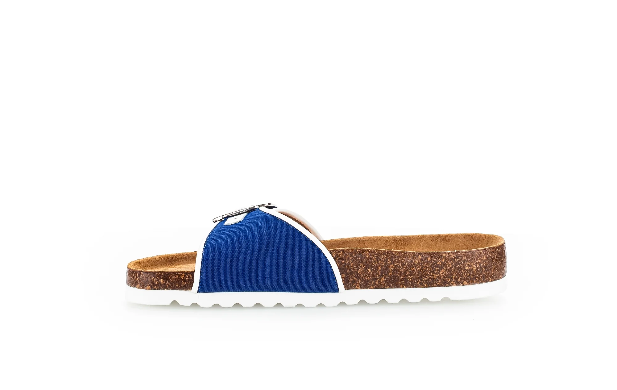 Sandales bleues en textile - Image 2
