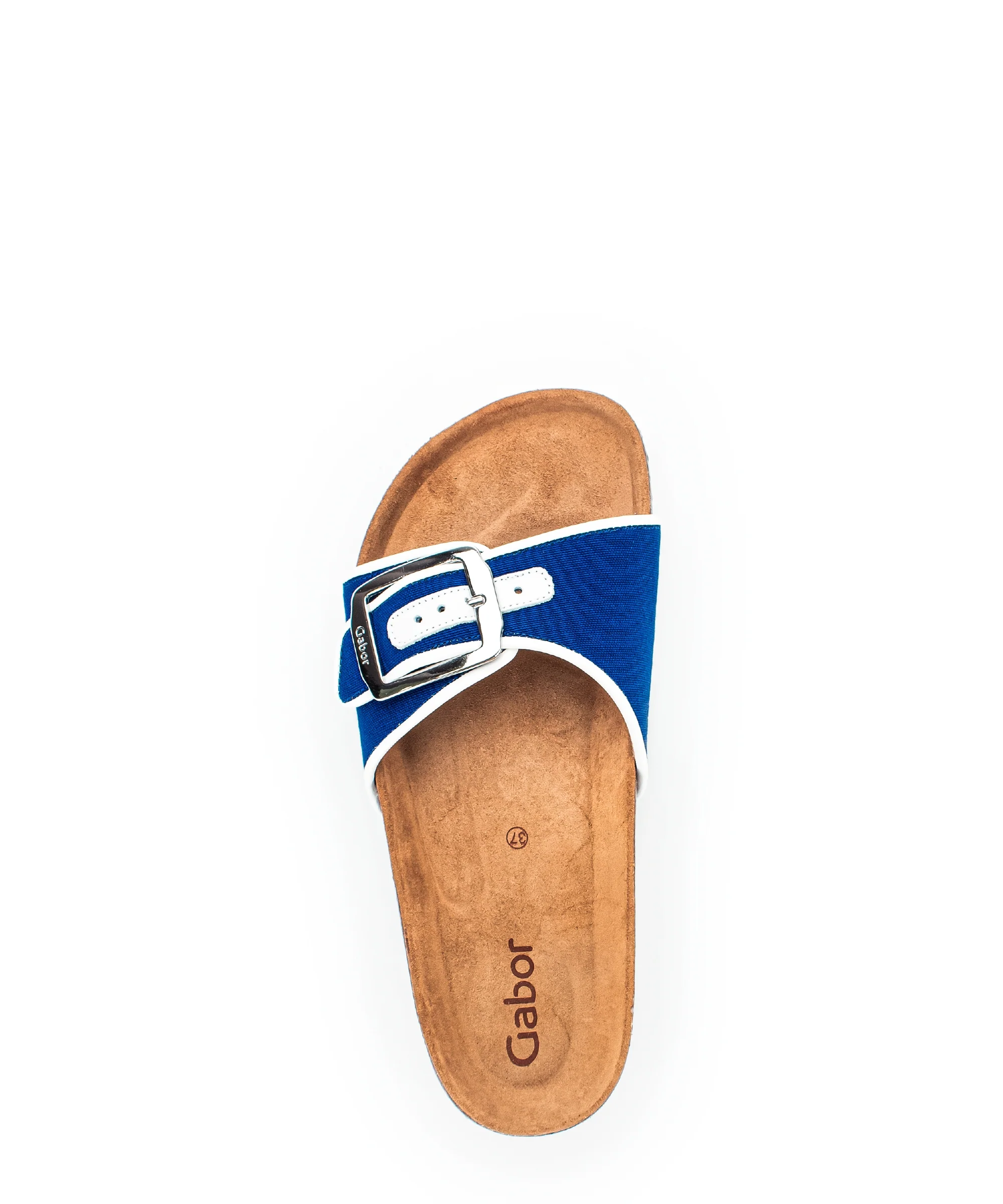 Sandales bleues en textile - Image 6