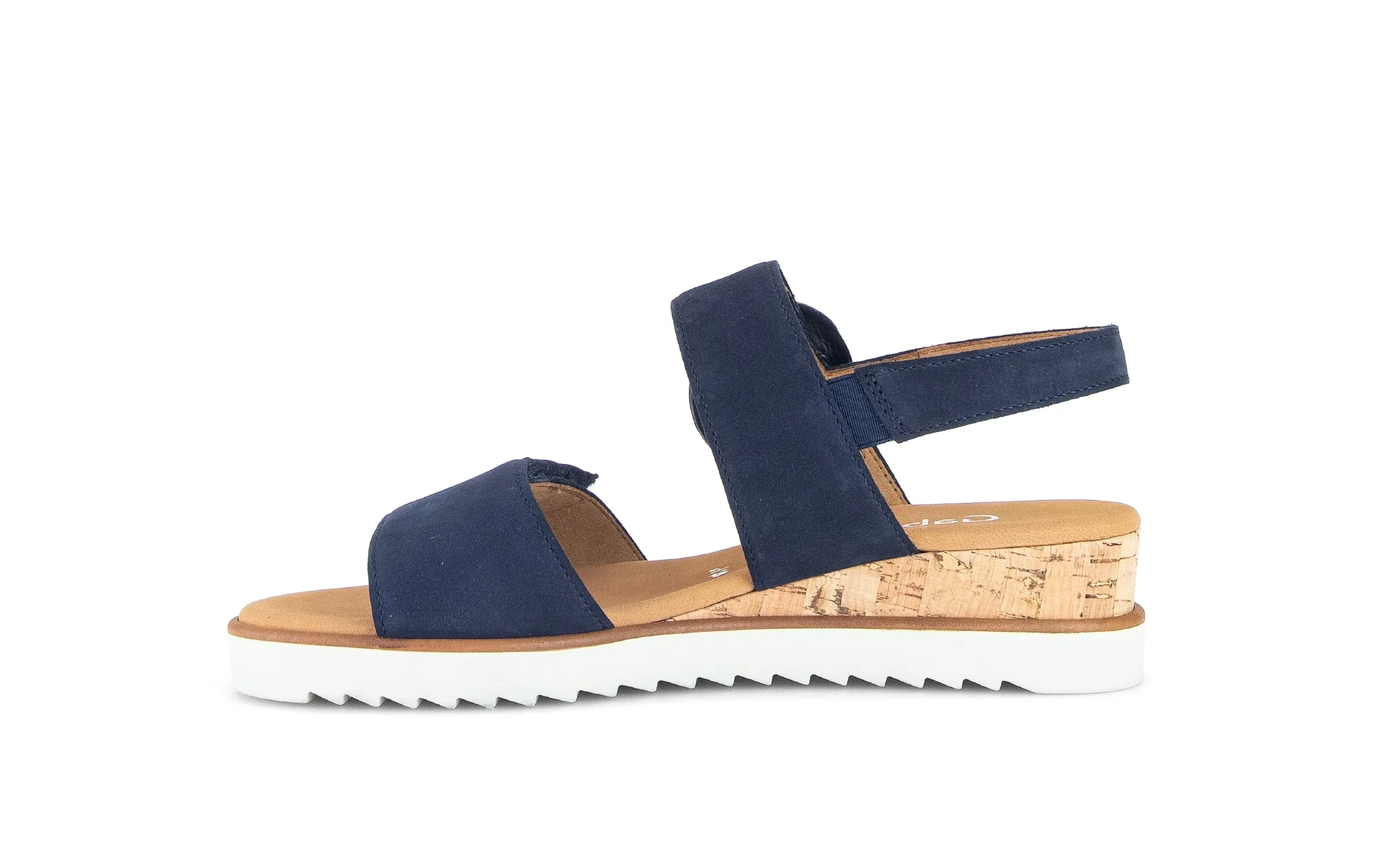 Sandales bleues en velours - Image 2