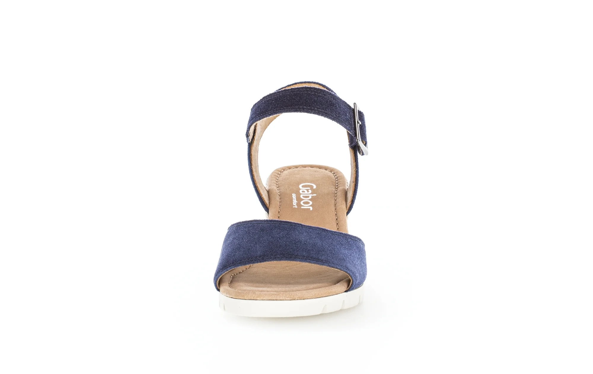 Sandales bleues en velours - Image 5
