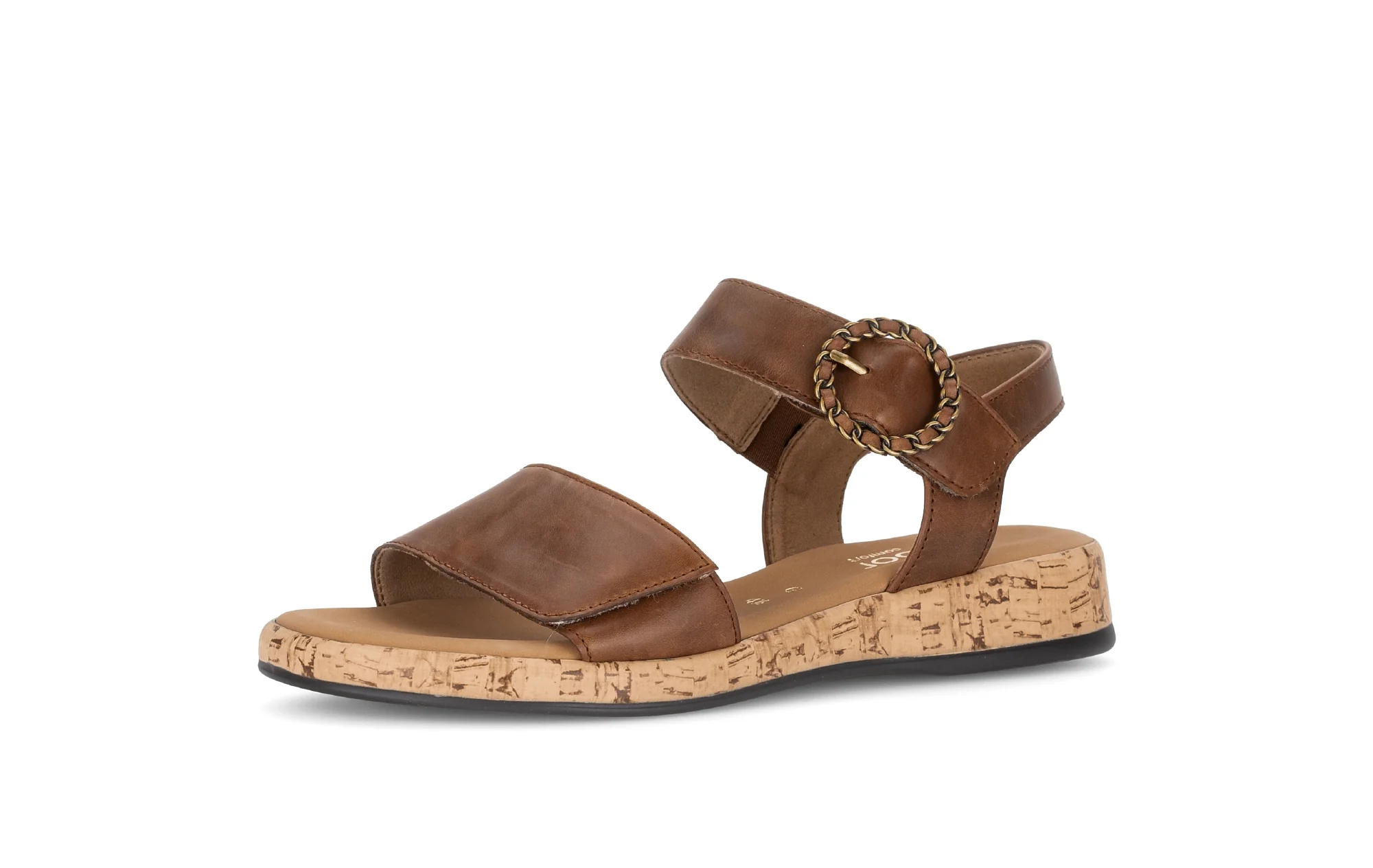 Sandales camel en cuir - Image 6