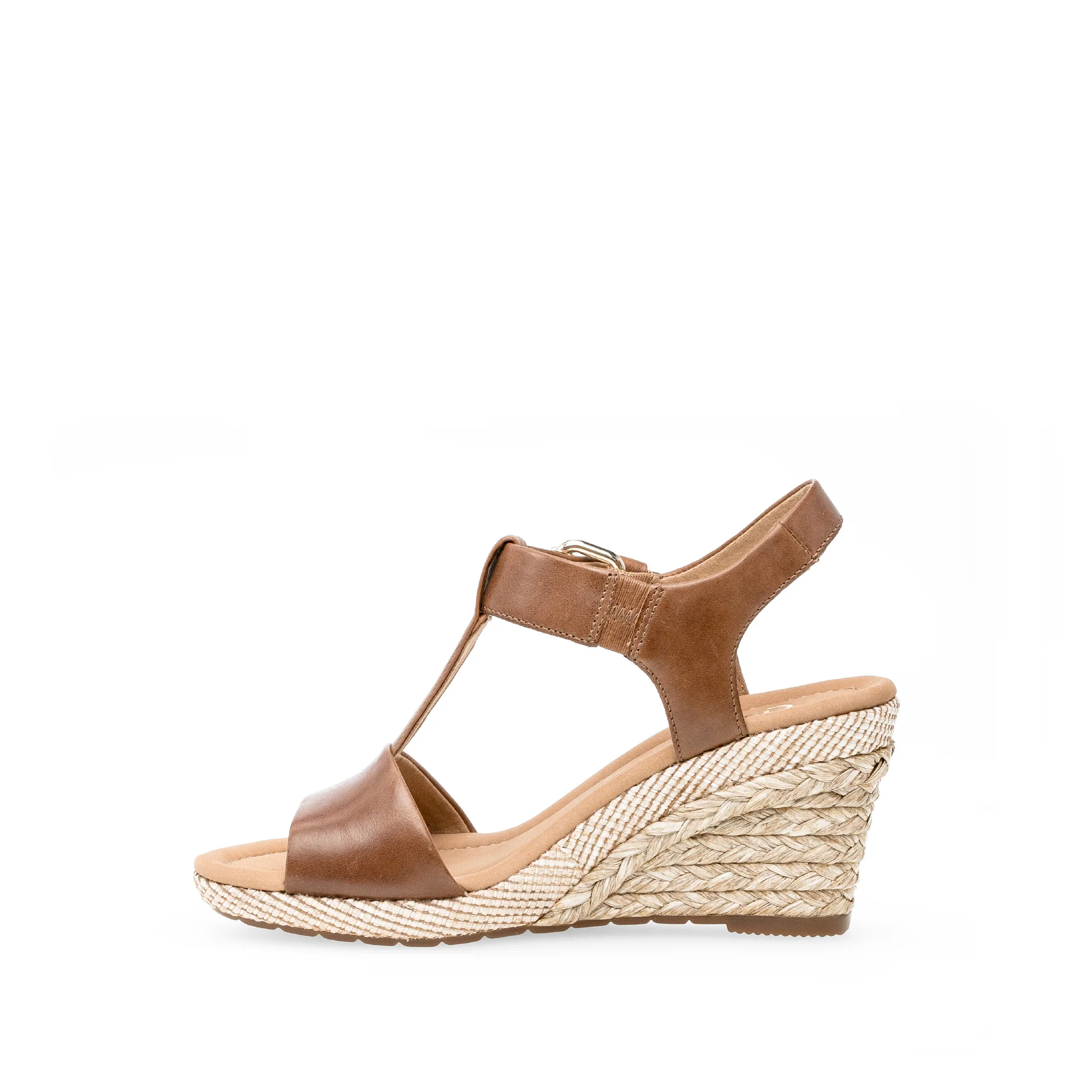 Sandales cognac en cuir - Image 2