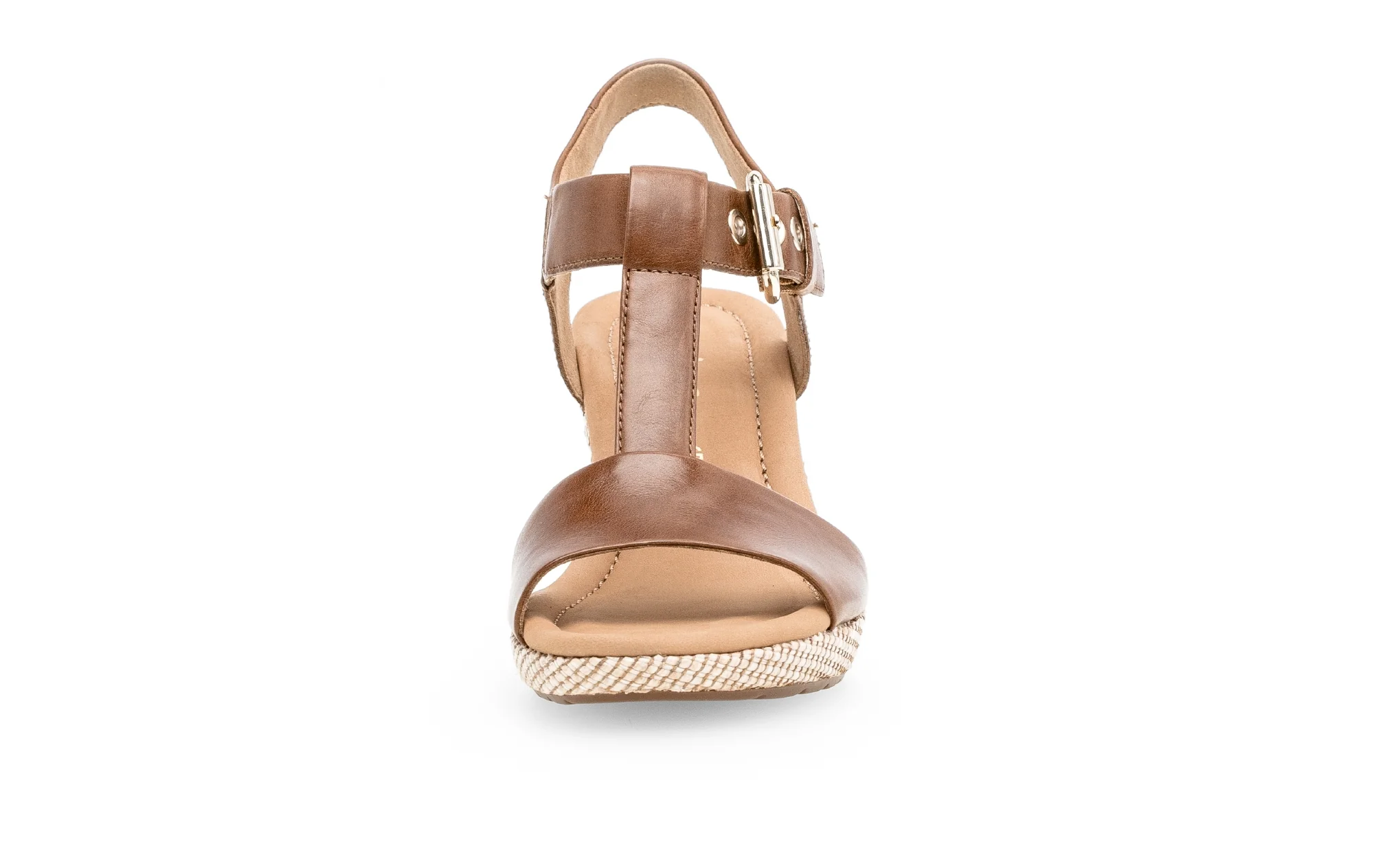 Sandales cognac en cuir - Image 4