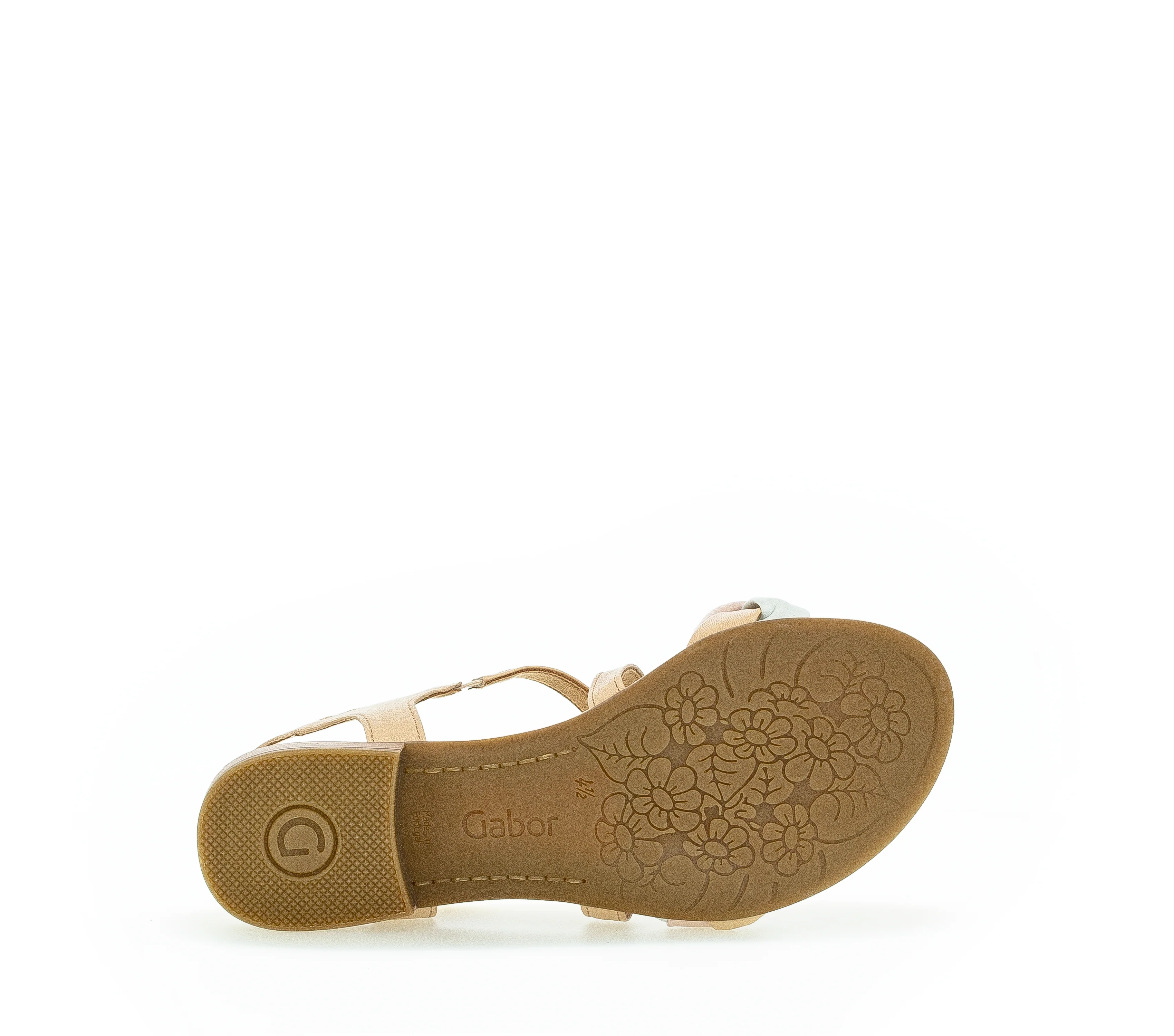 Sandales cognac en cuir lisse - Image 5