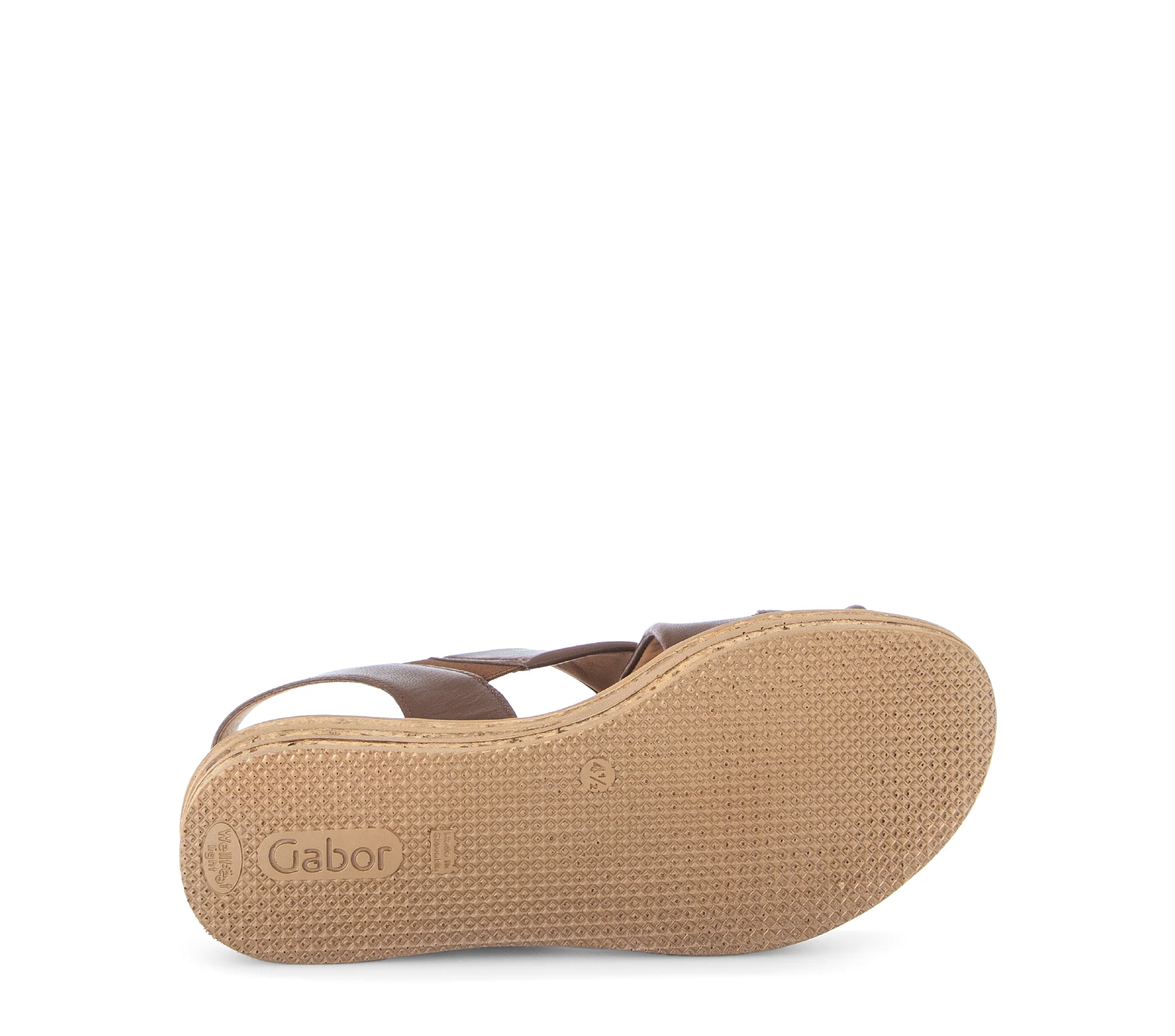Sandales cognac en cuir lisse - Image 7