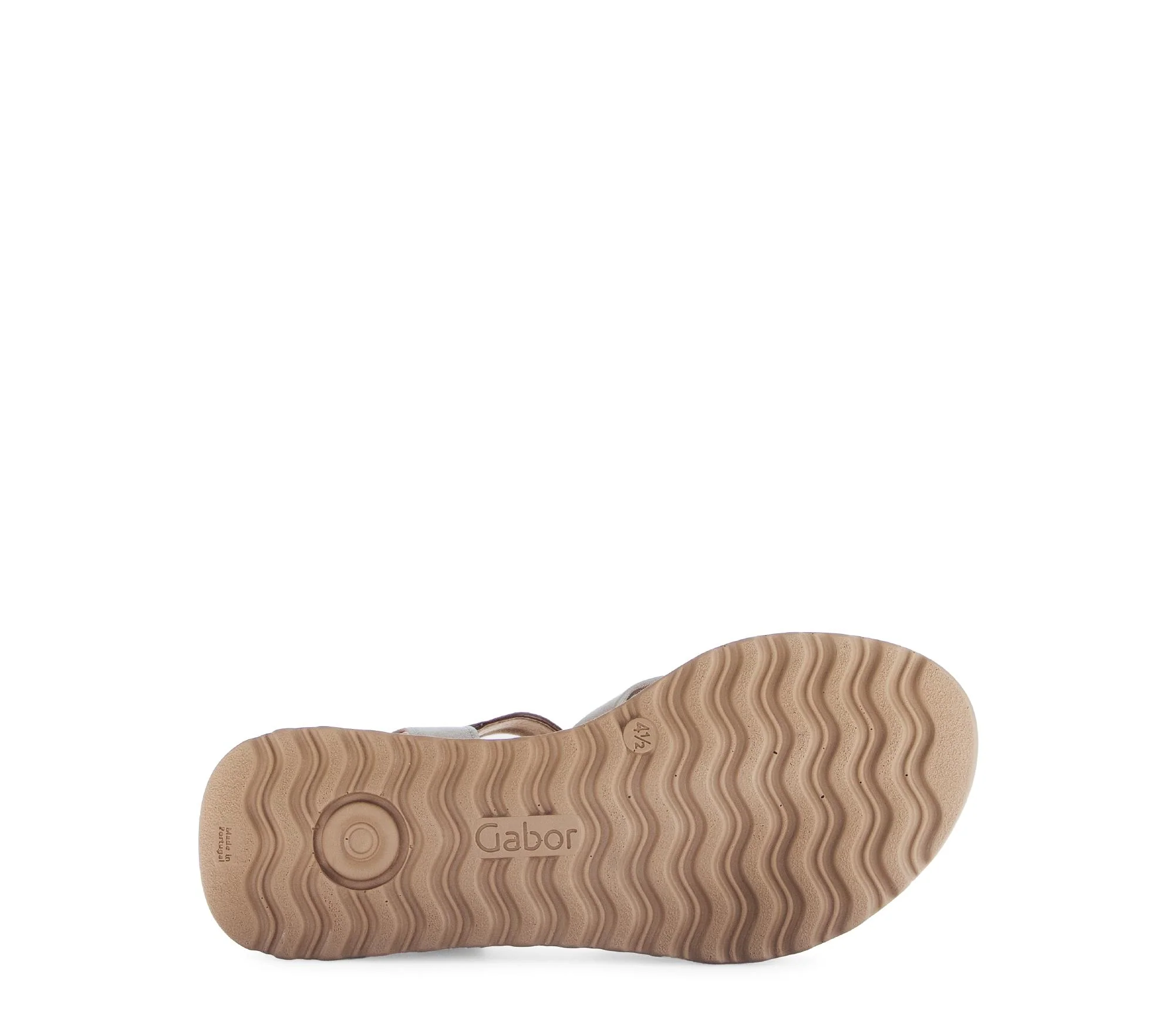 Sandales dorées en cuir - Image 7