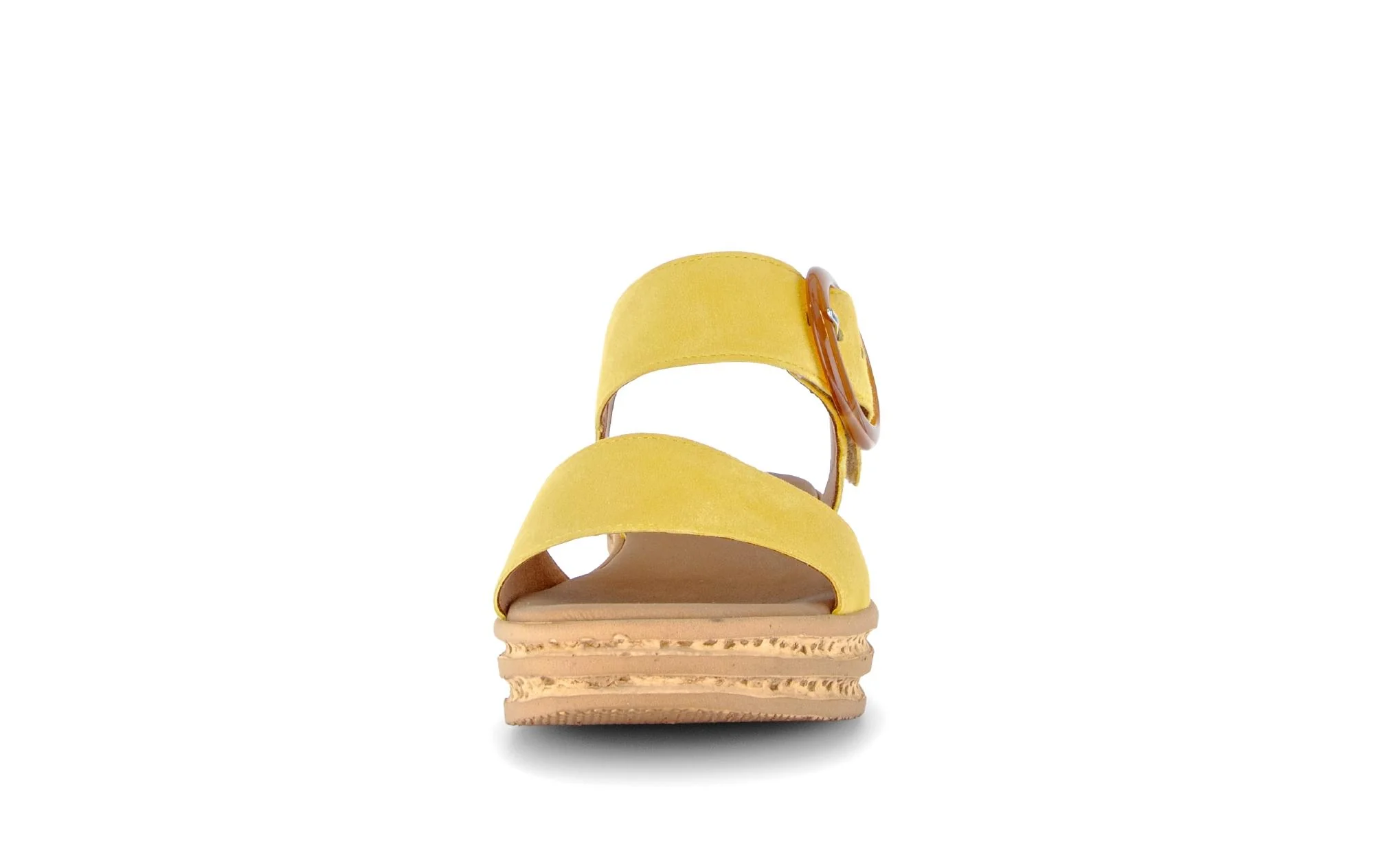 Sandales jaunes en nubuck - Image 5
