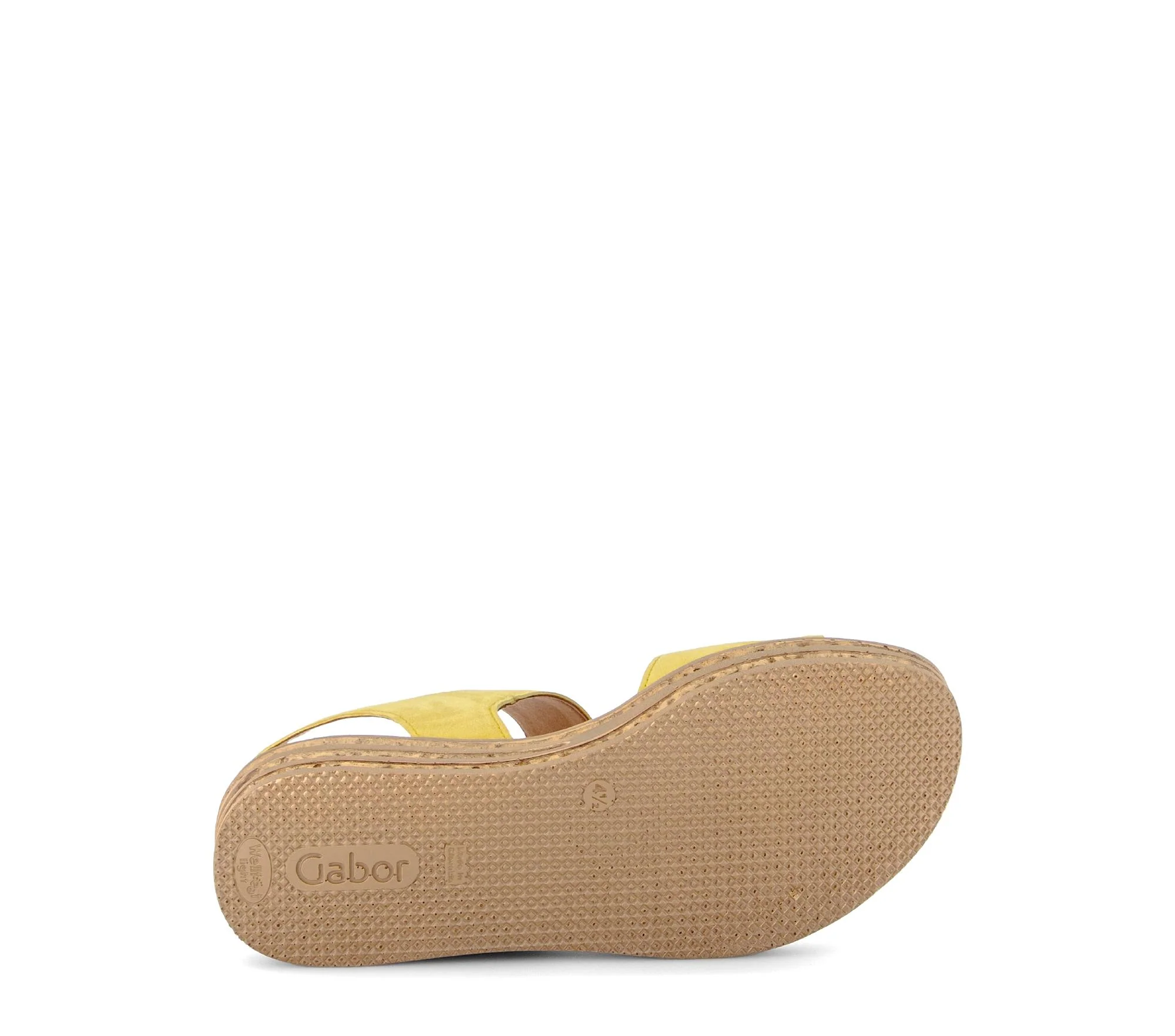 Sandales jaunes en nubuck - Image 7