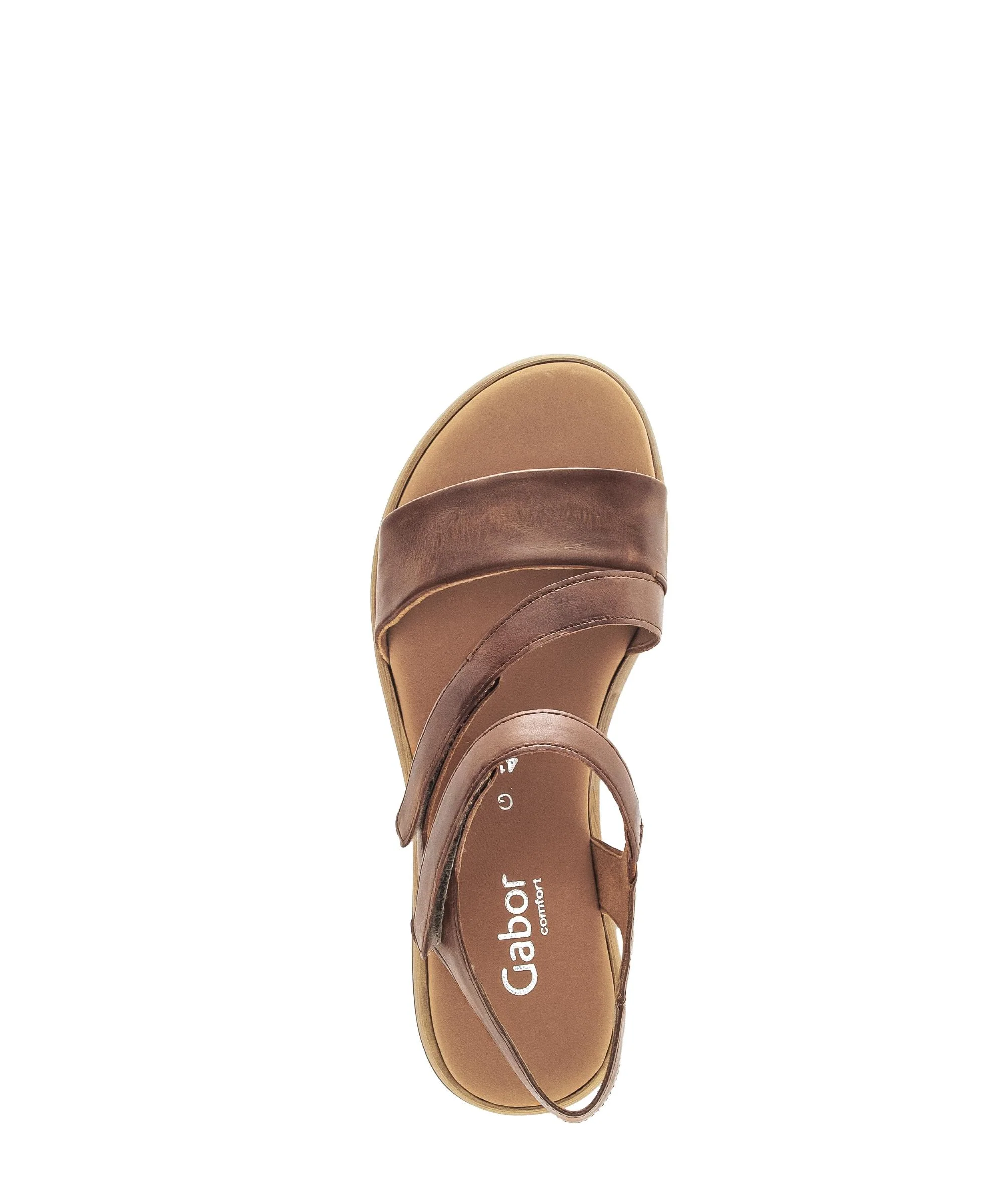 Sandales marron en cuir - Image 3