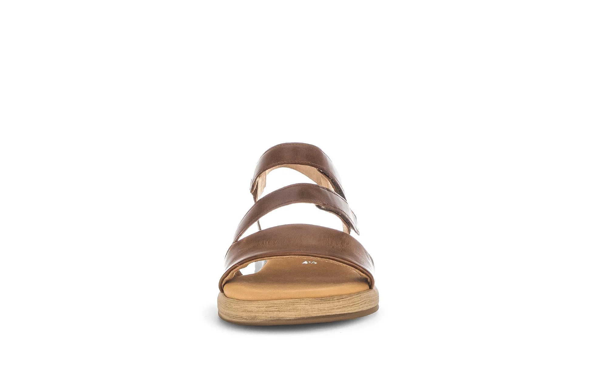Sandales marron en cuir - Image 5