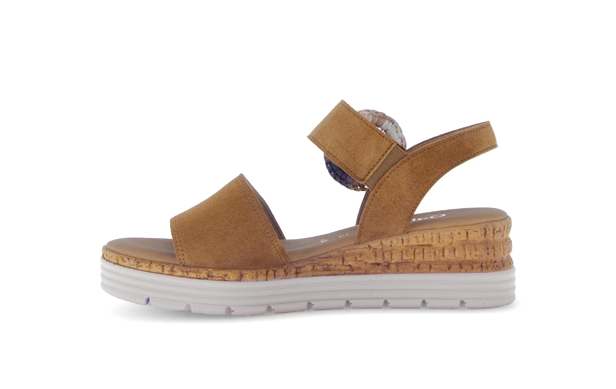 Sandales marron en cuir - Image 2