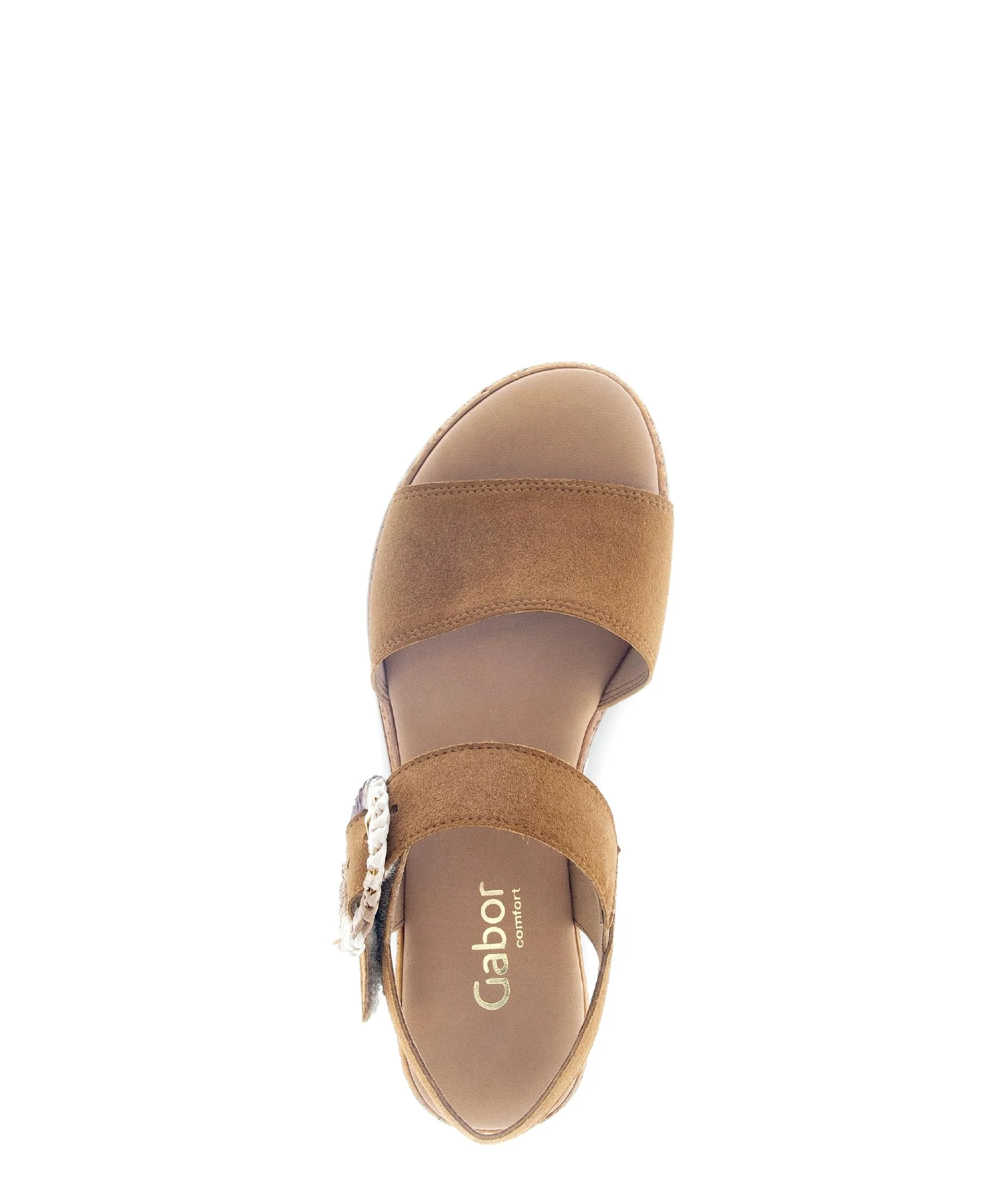 Sandales marron en cuir - Image 3
