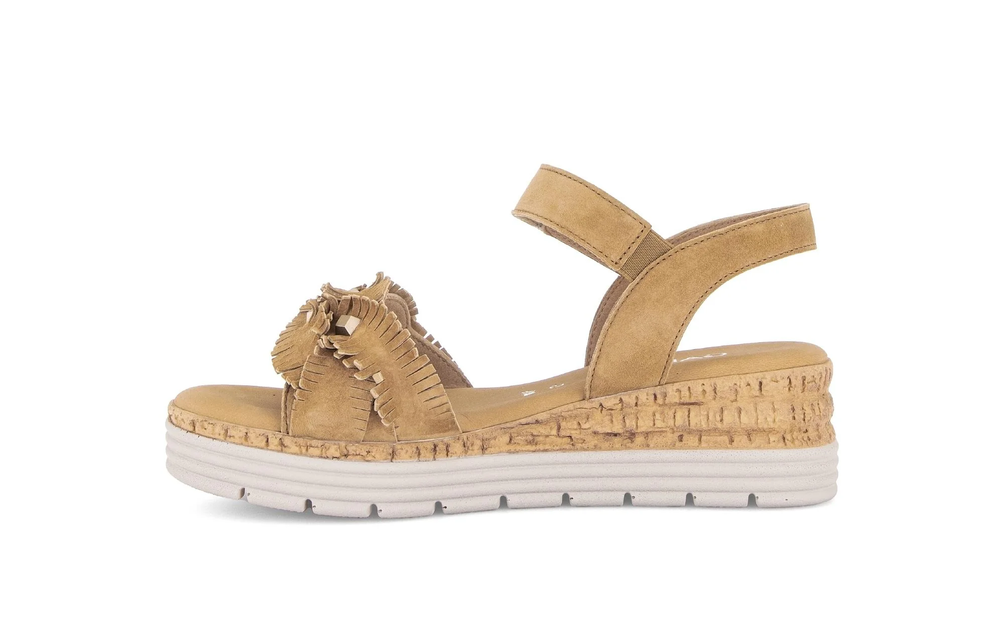 Sandales beige en cuir - Image 2