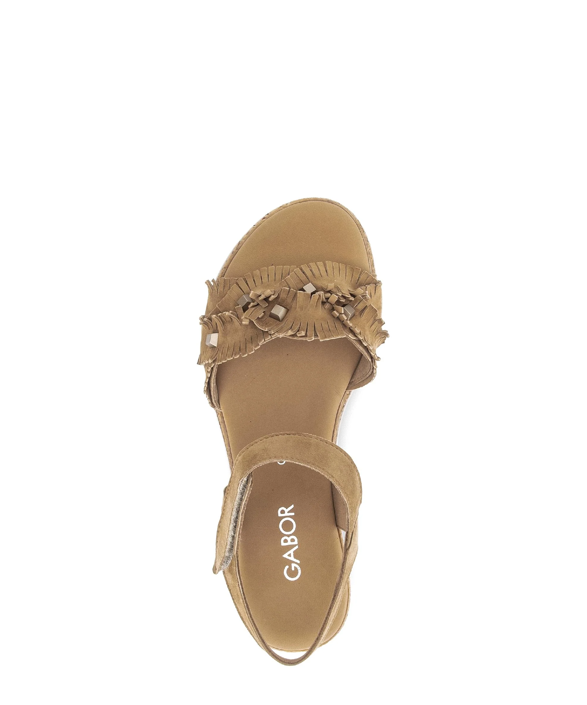 Sandales beige en cuir - Image 3