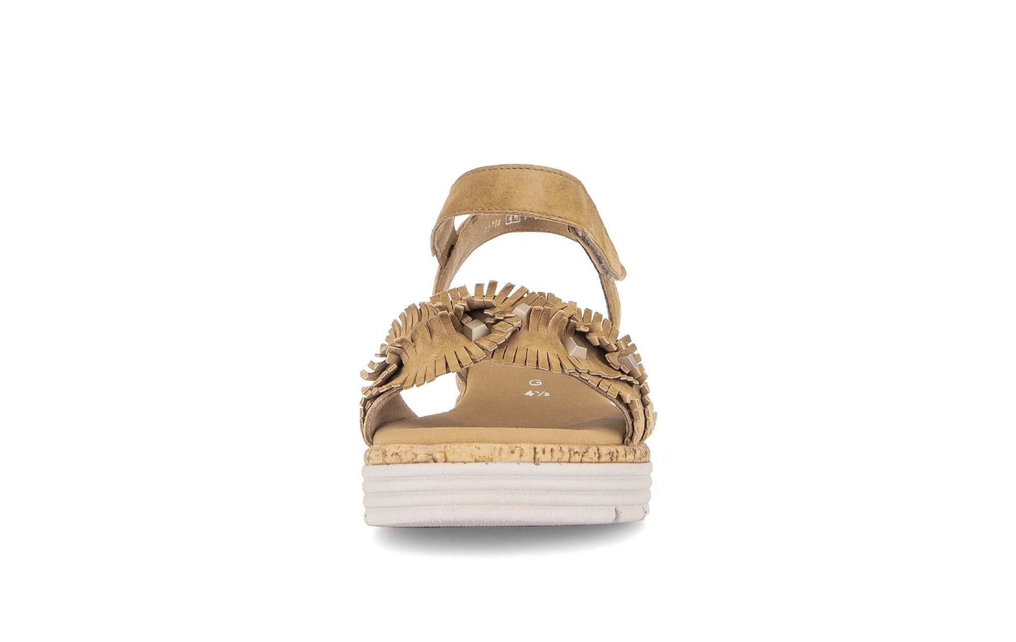 Sandales beige en cuir - Image 5