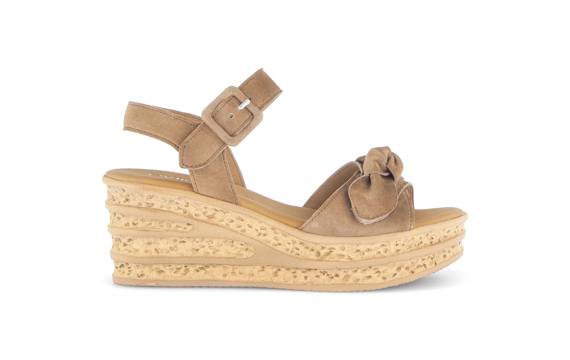 Sandales marron en cuir