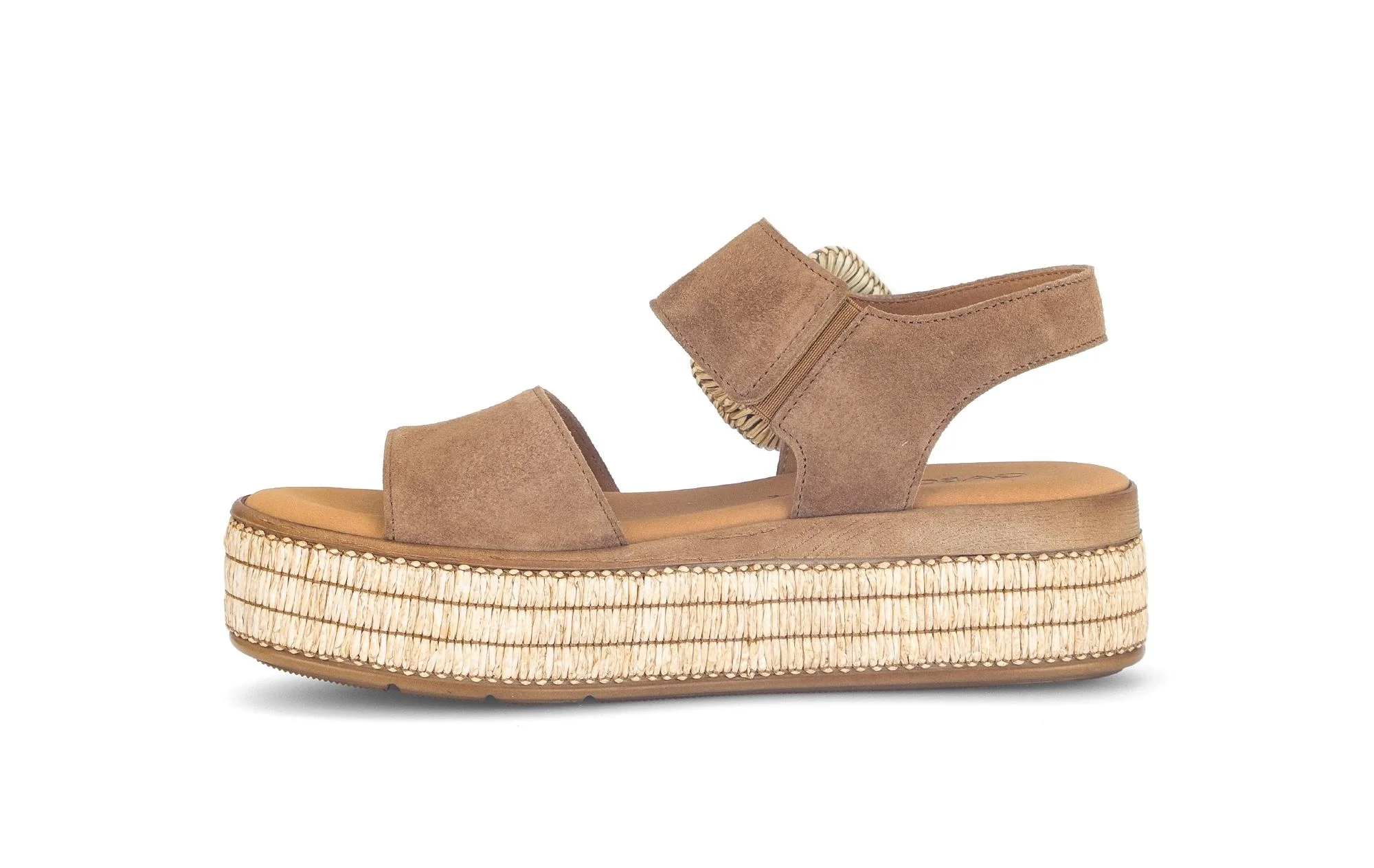 Sandales marron en cuir - Image 2