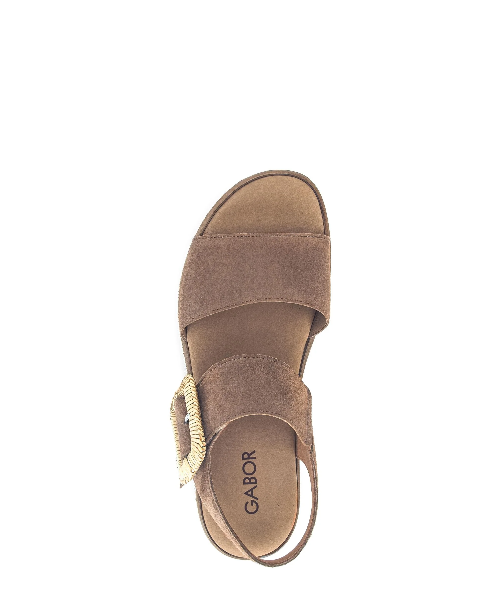 Sandales marron en cuir - Image 3
