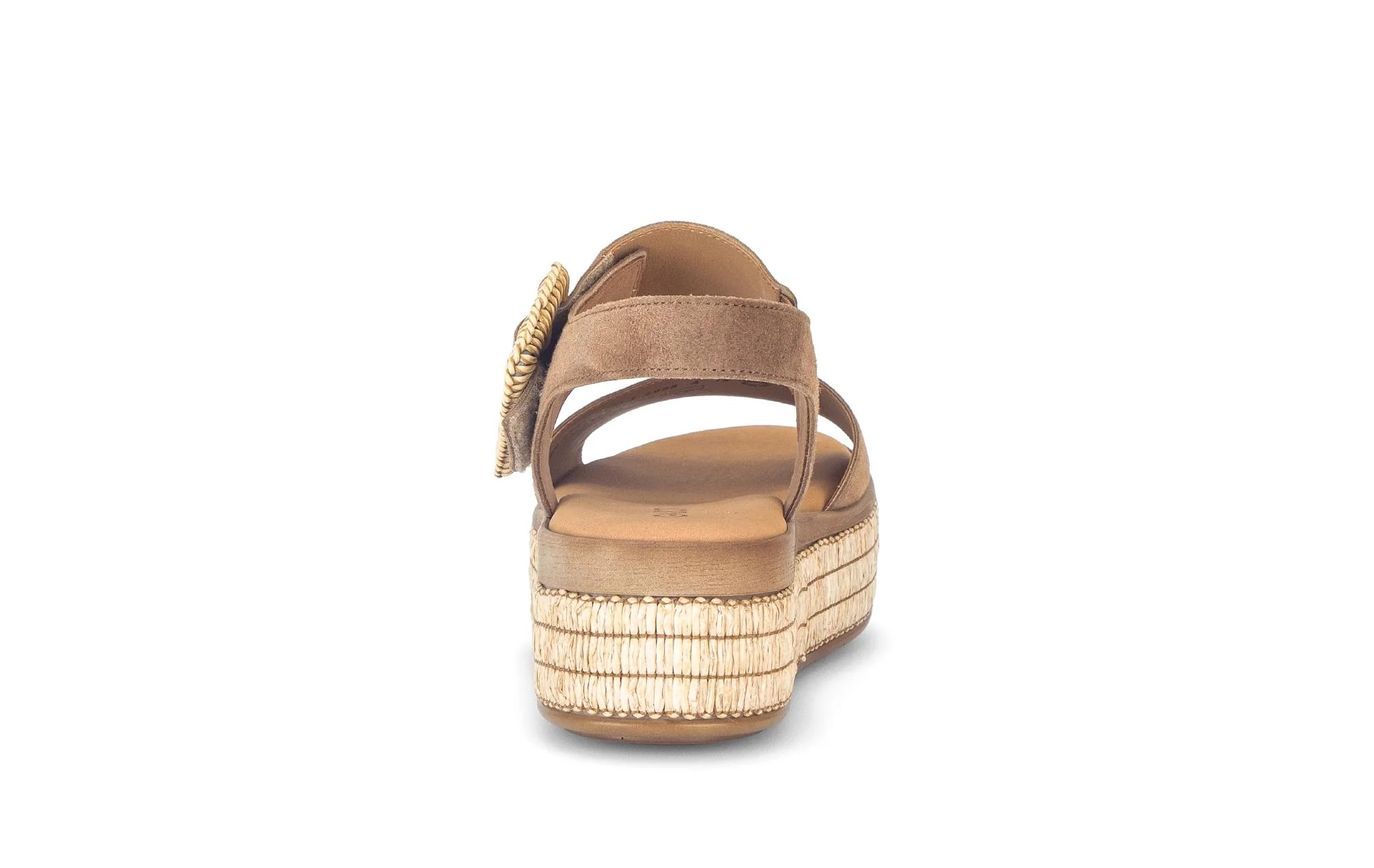 Sandales marron en cuir - Image 4