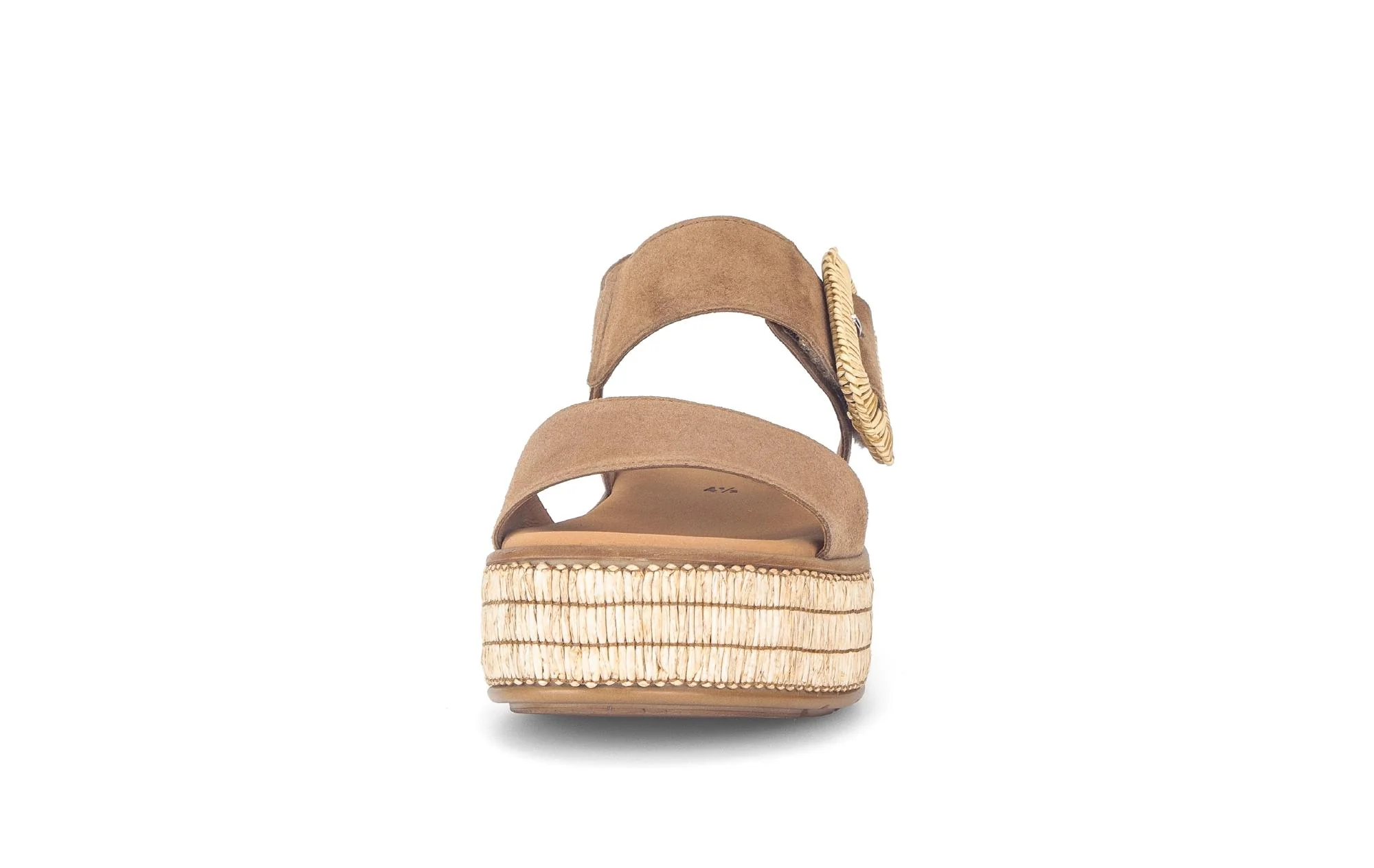 Sandales marron en cuir - Image 5