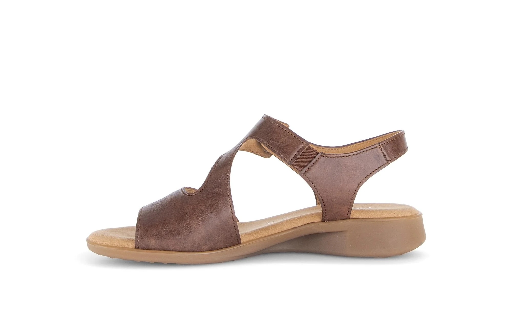 Sandales marron en cuir - Image 2