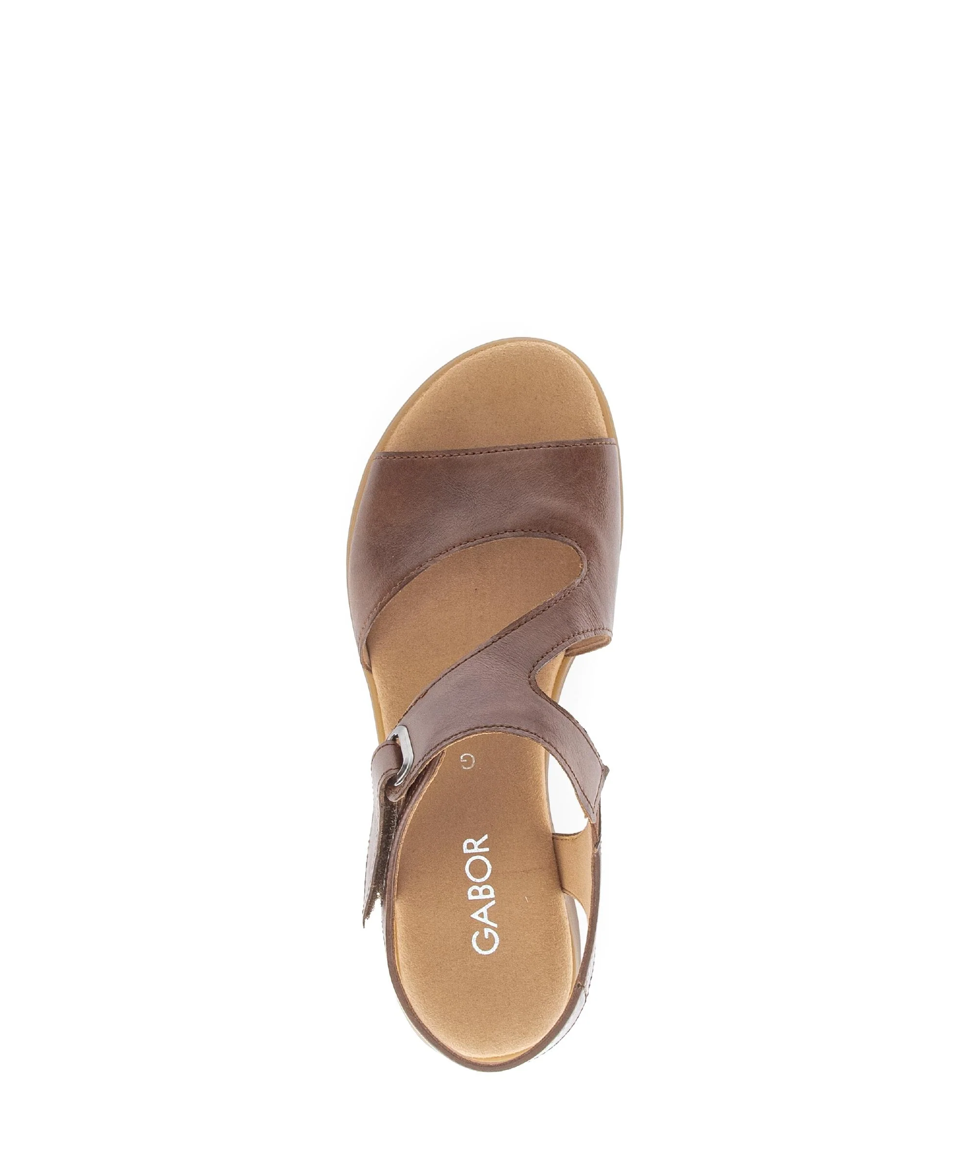 Sandales marron en cuir - Image 3