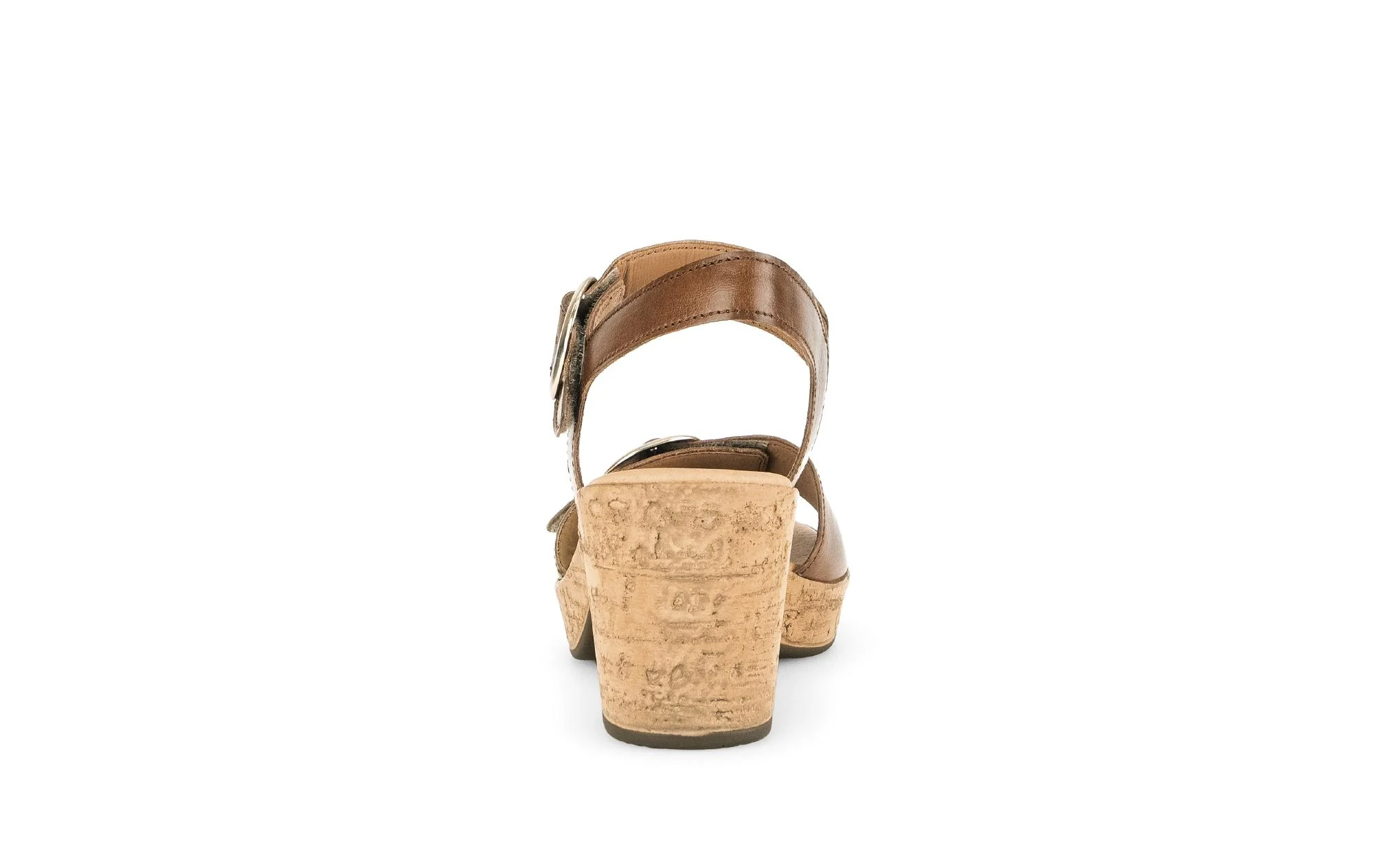 Sandales marron en cuir - Image 4