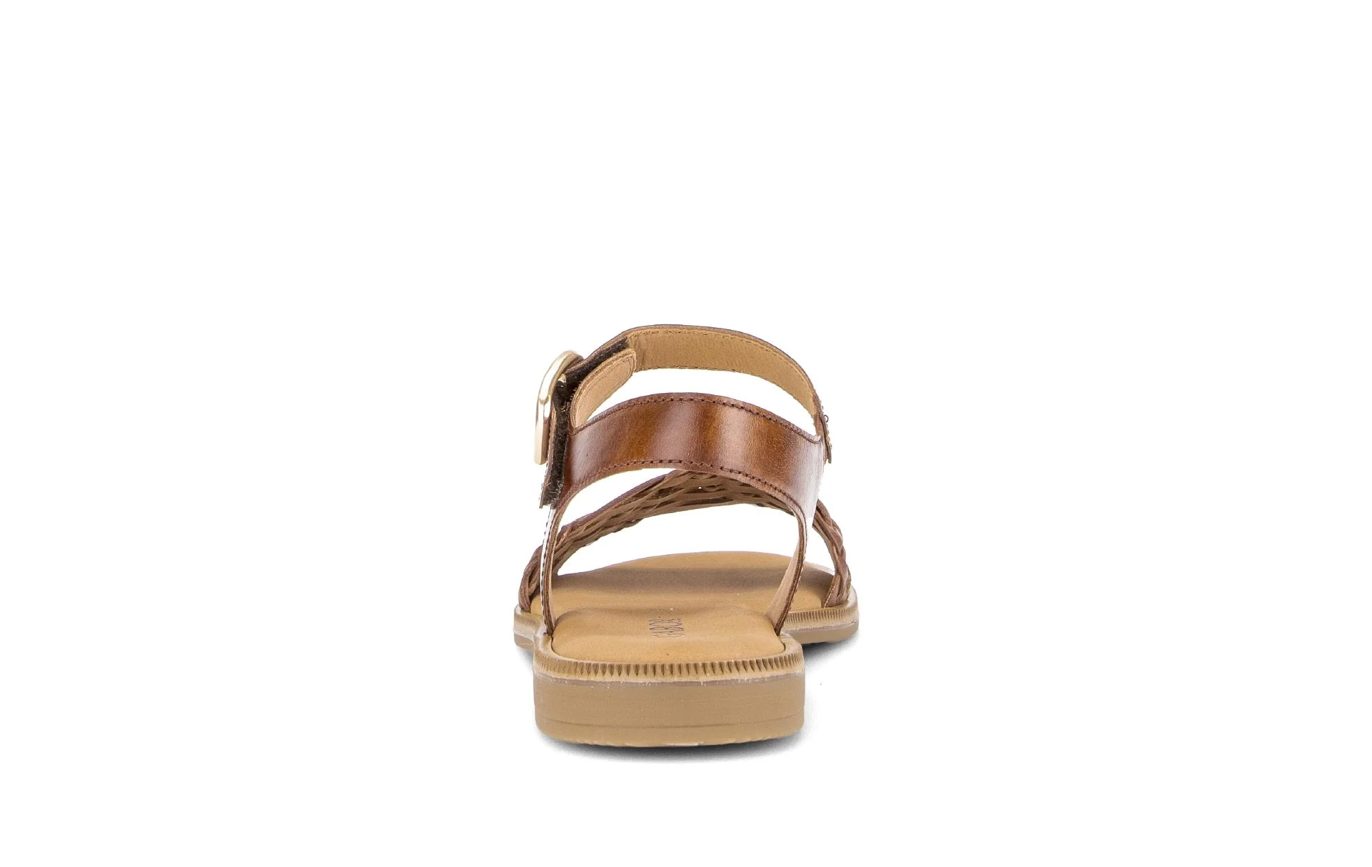 Sandales marron en cuir - Image 4