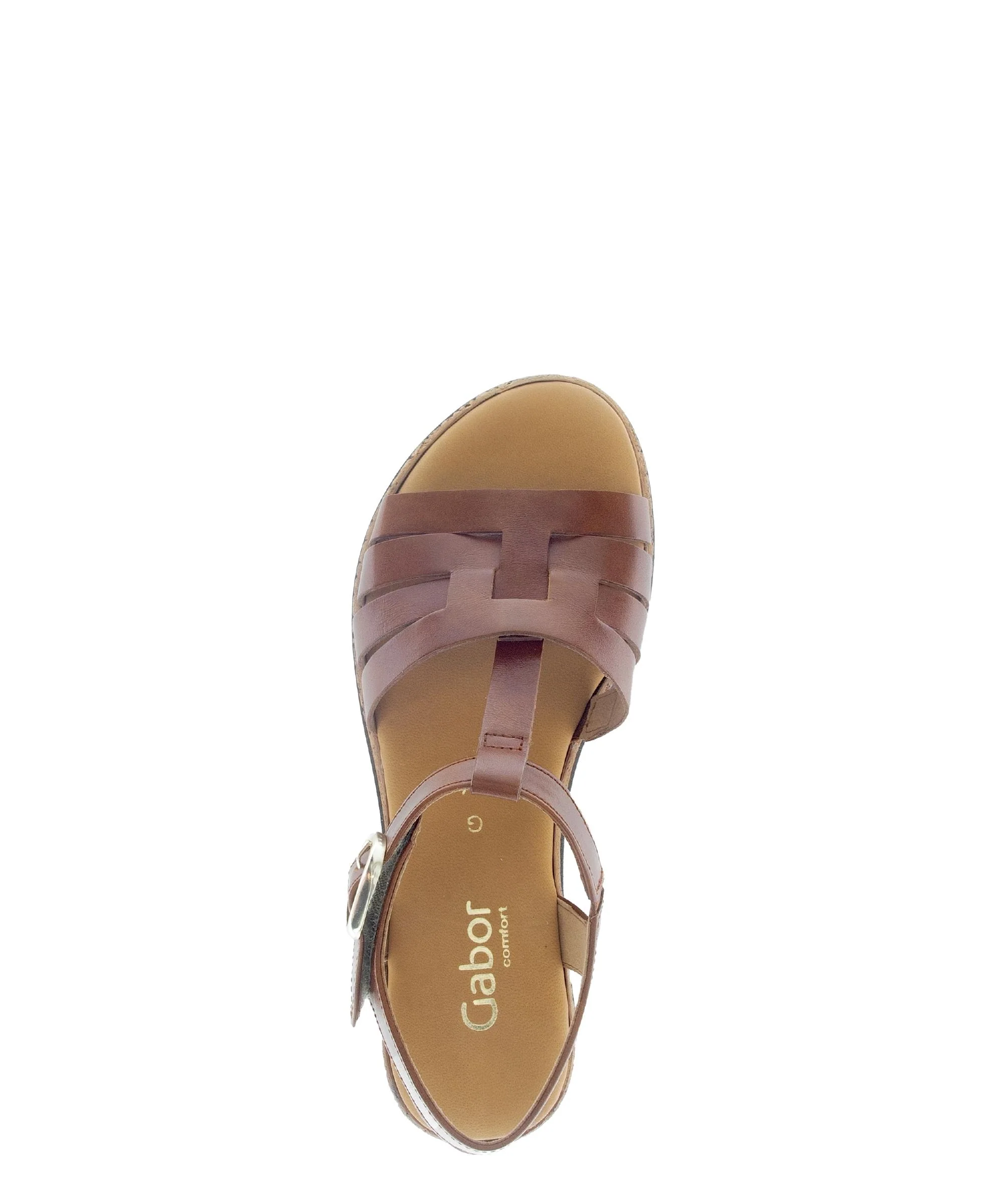 Sandales marron en cuir - Image 3