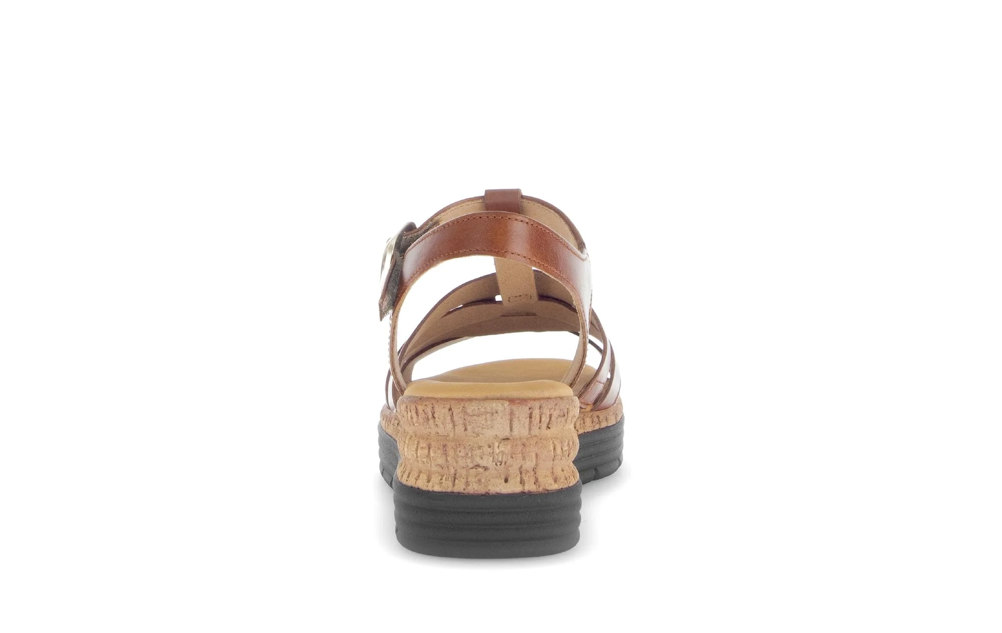 Sandales marron en cuir - Image 4