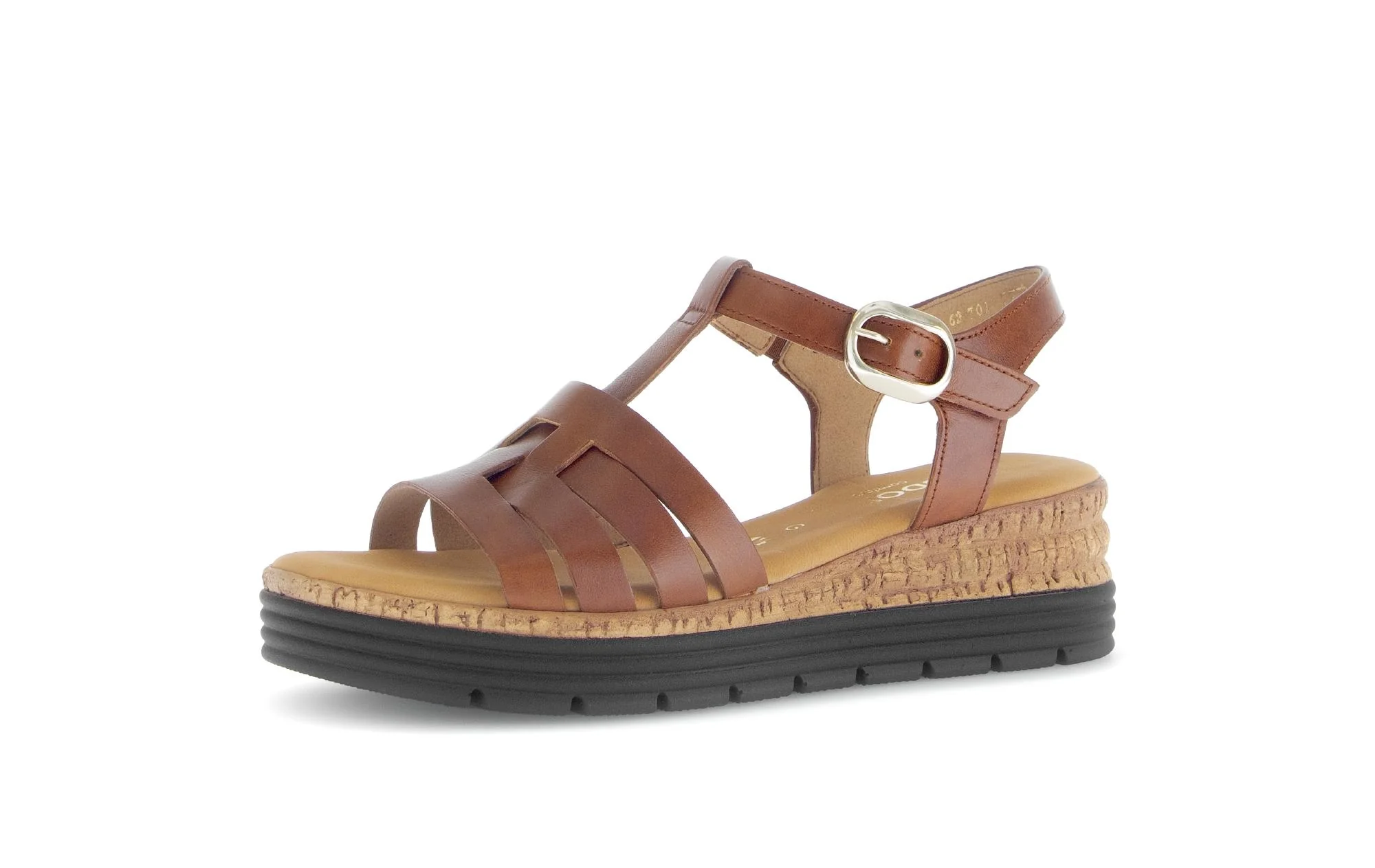 Sandales marron en cuir - Image 6