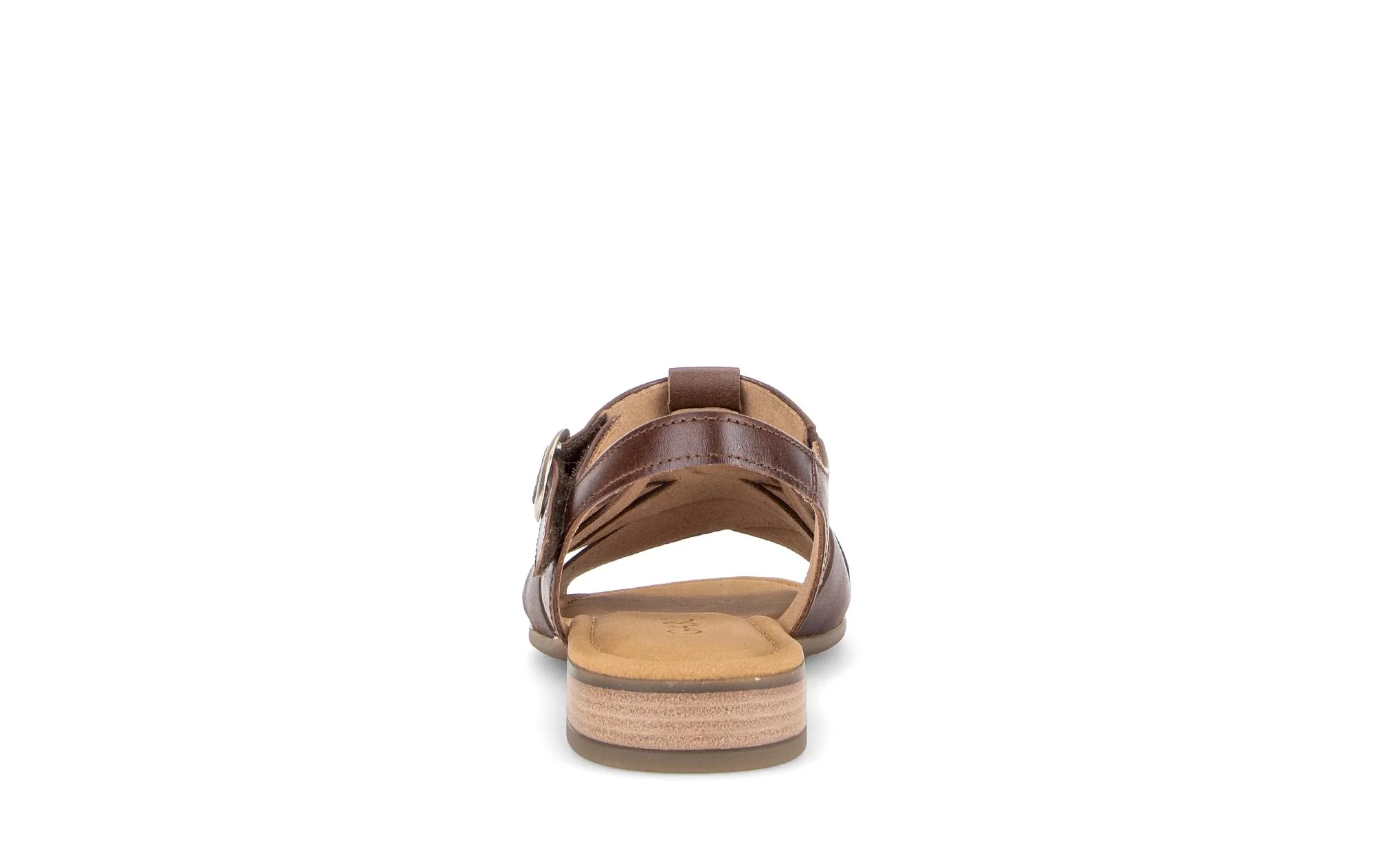 Sandales marron en cuir - Image 4