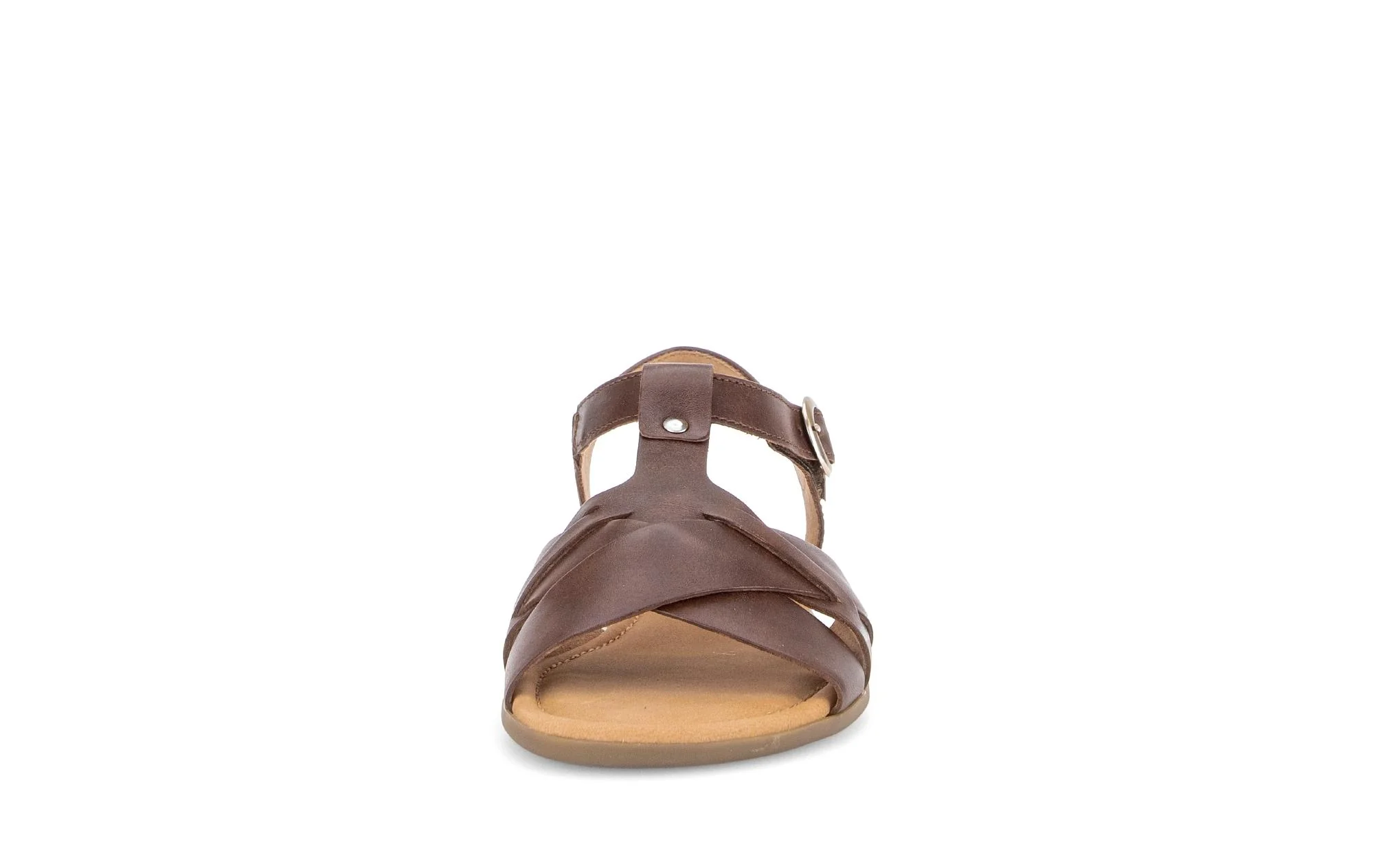 Sandales marron en cuir - Image 5