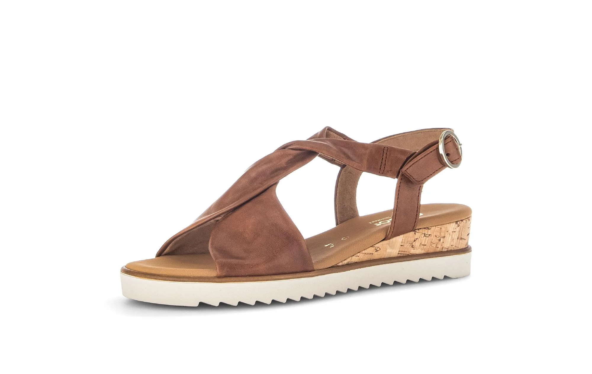 Sandales marron en cuir - Image 6