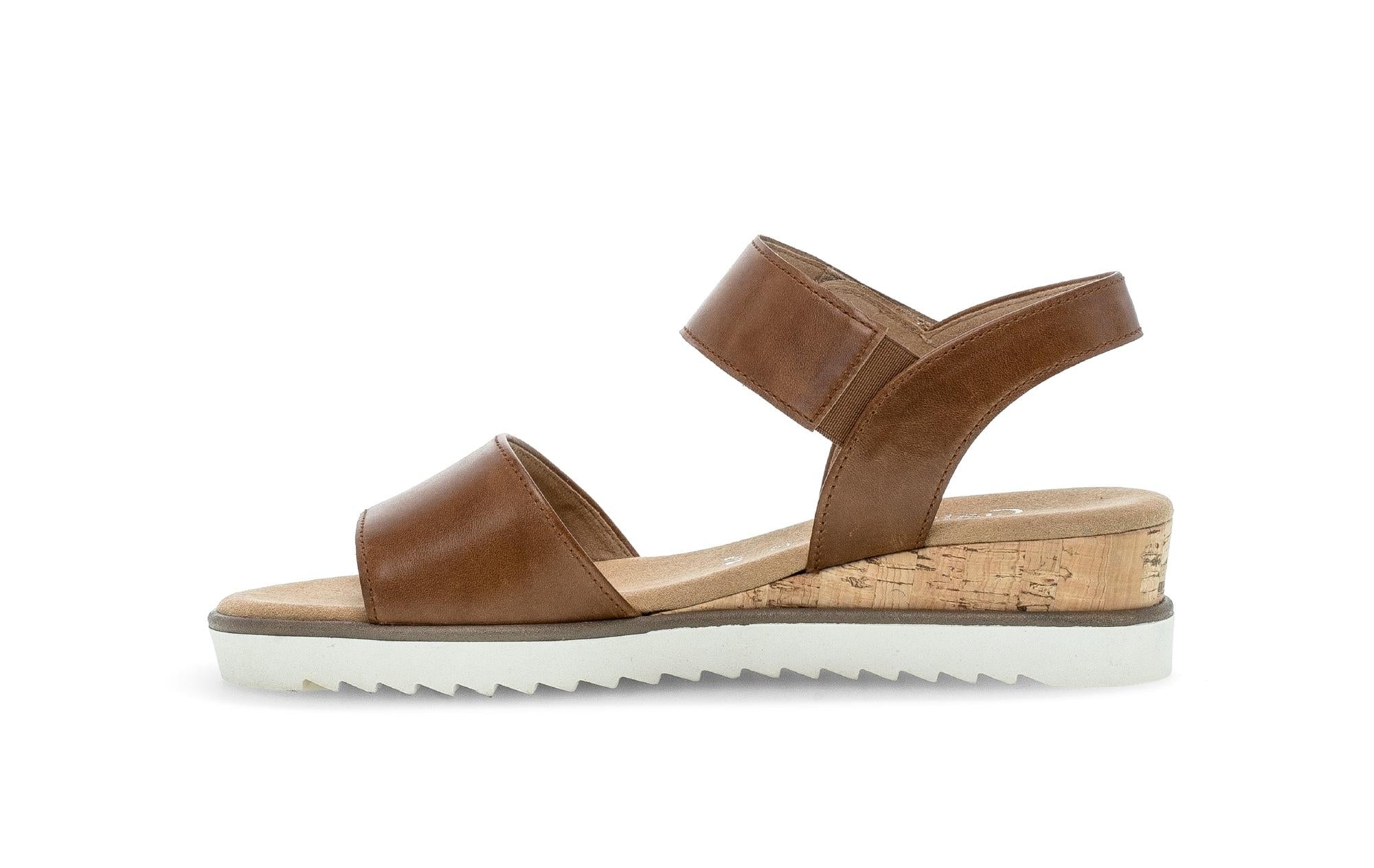 Sandales marron en cuir - Image 2