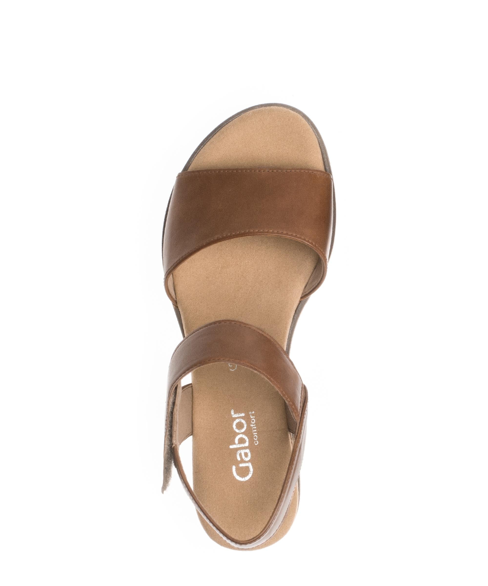 Sandales marron en cuir - Image 3