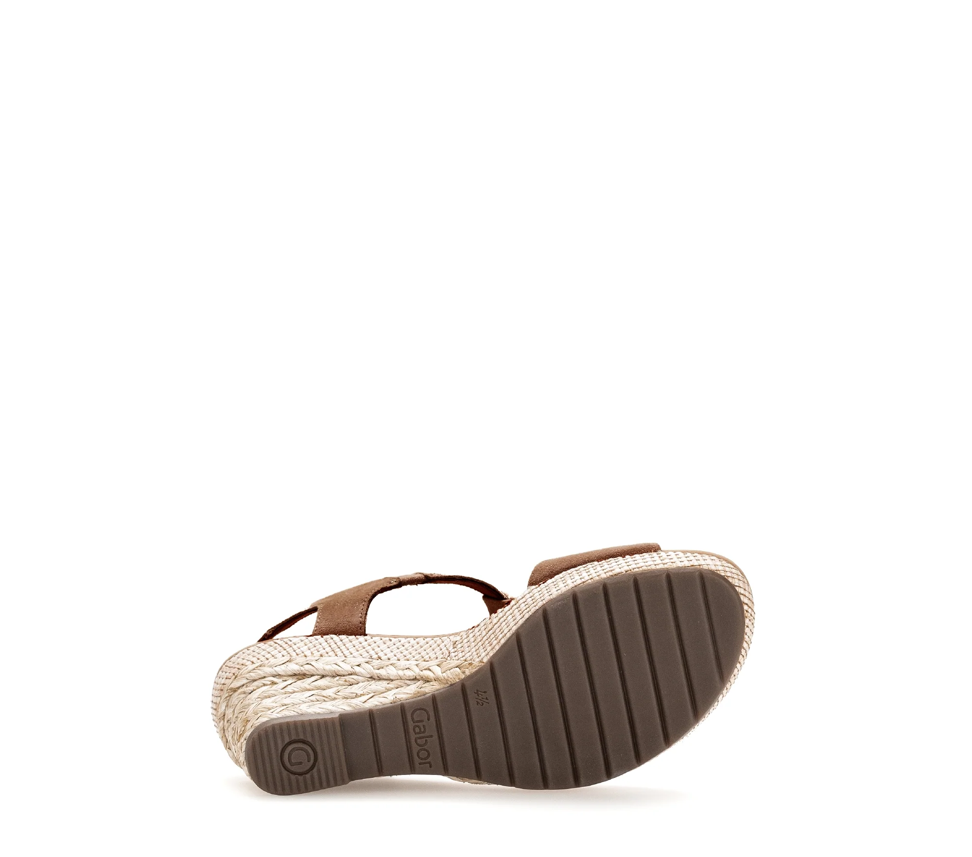 Sandales marron en cuir lisse - Image 6