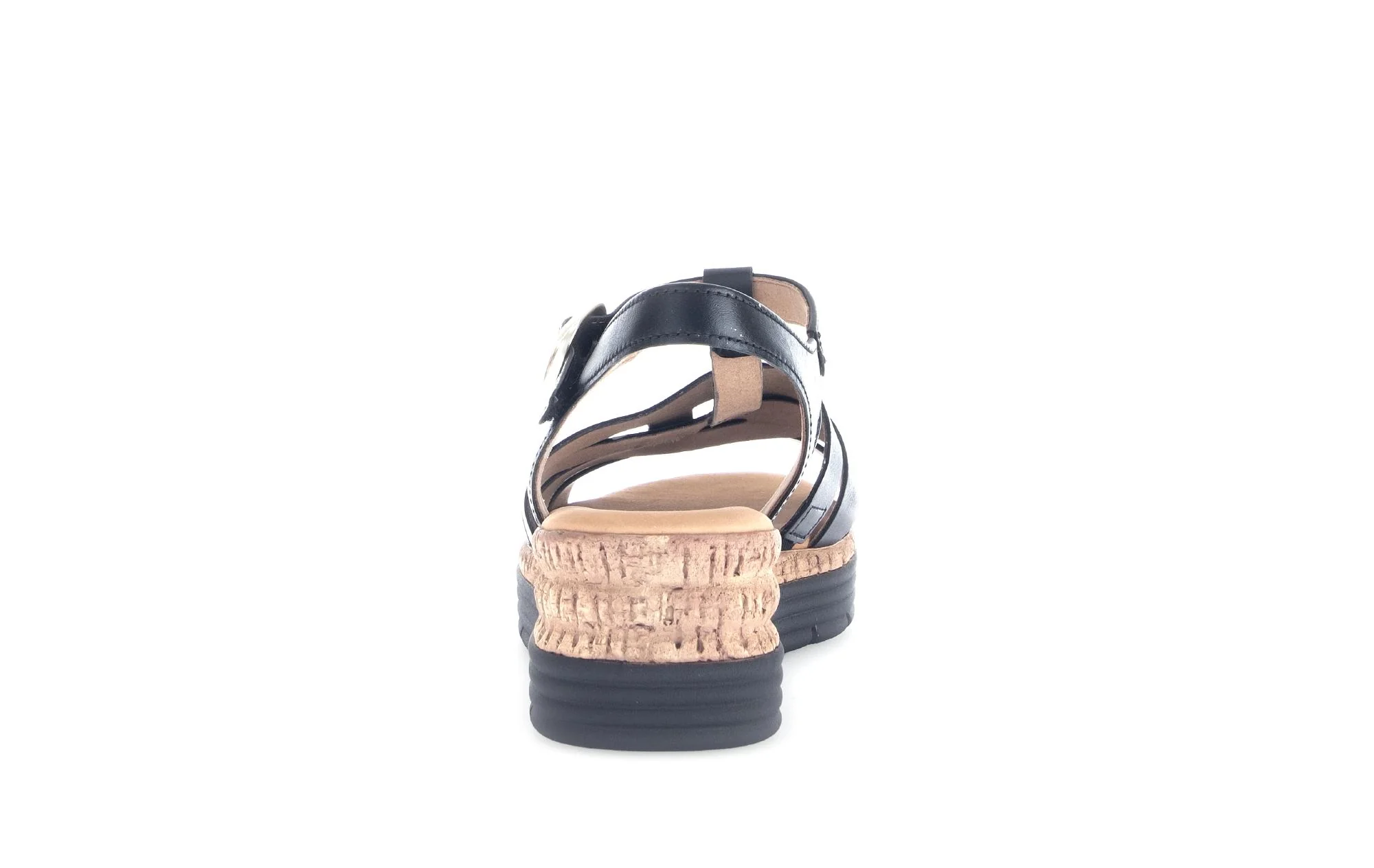 Sandales noires en cuir - Image 4