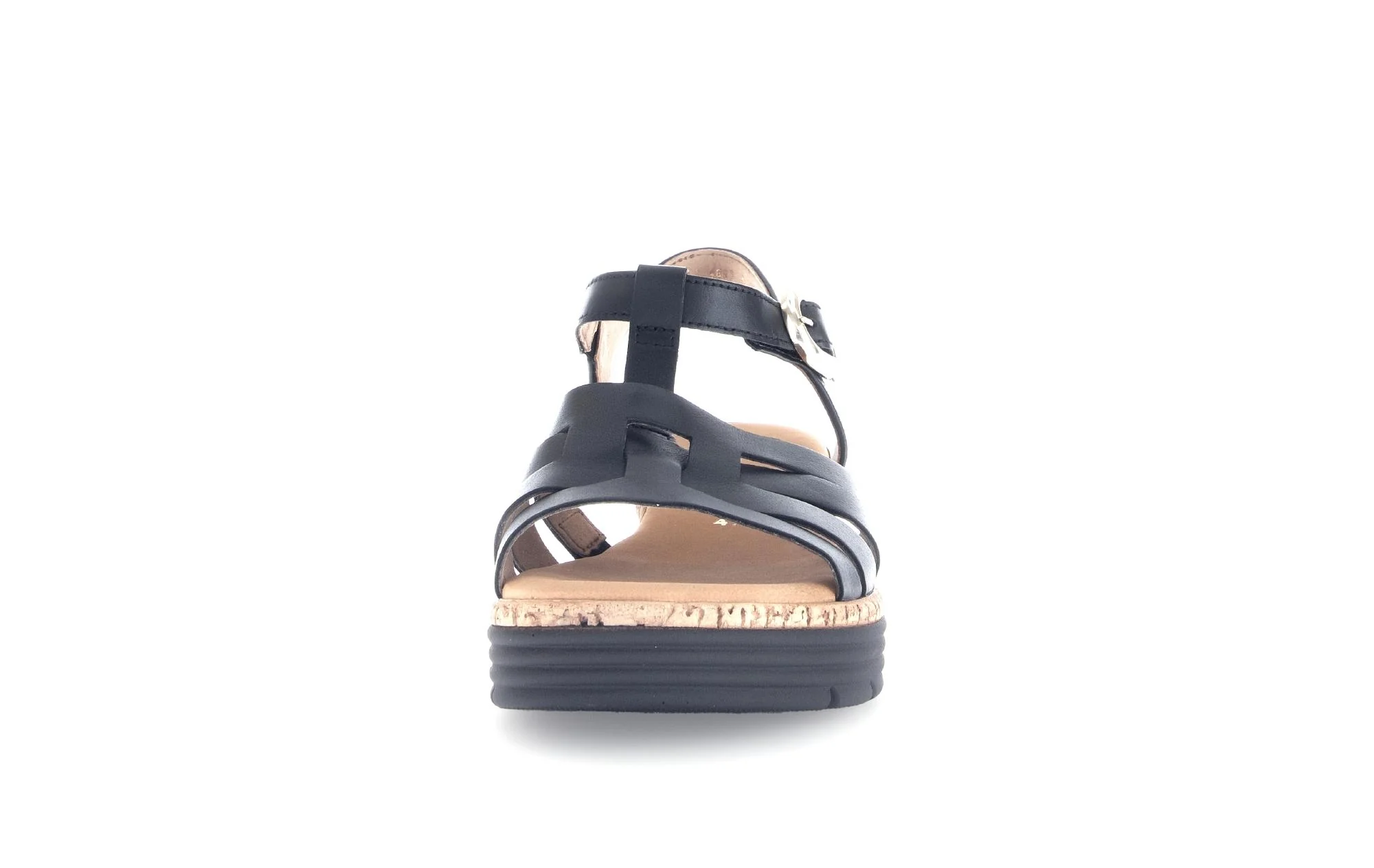 Sandales noires en cuir - Image 5