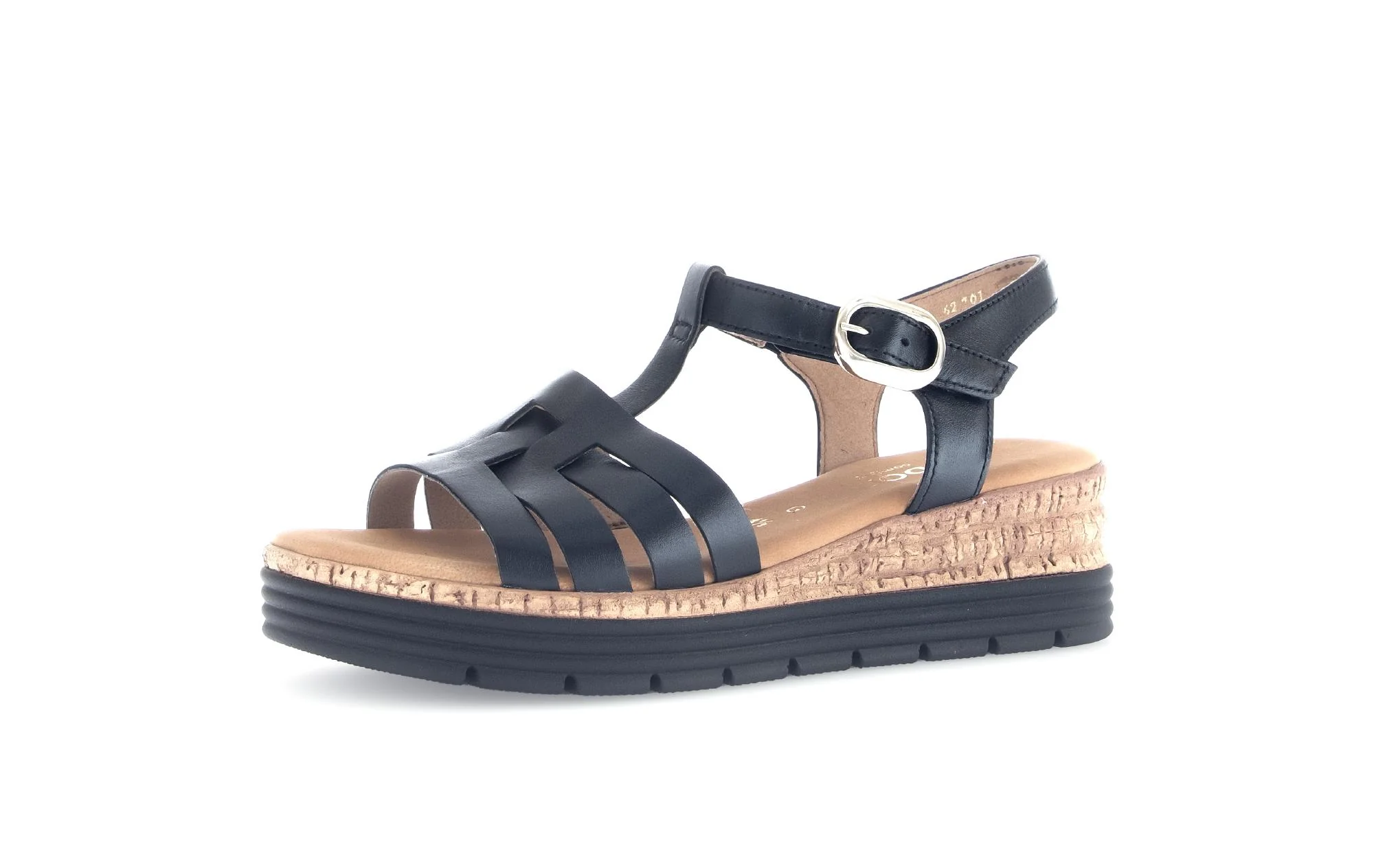 Sandales noires en cuir - Image 6