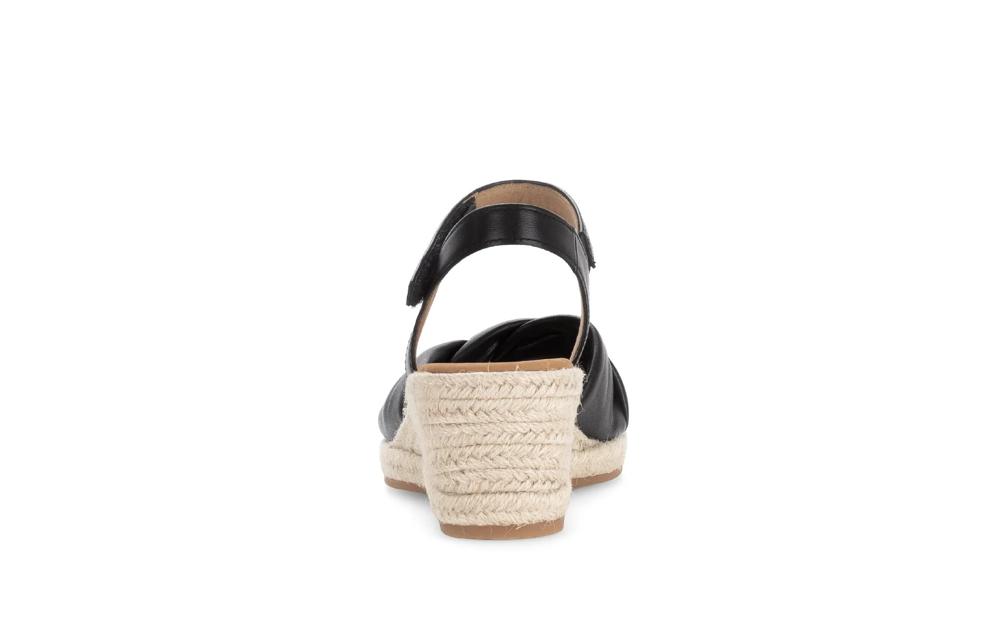 Sandales noires en cuir - Image 4