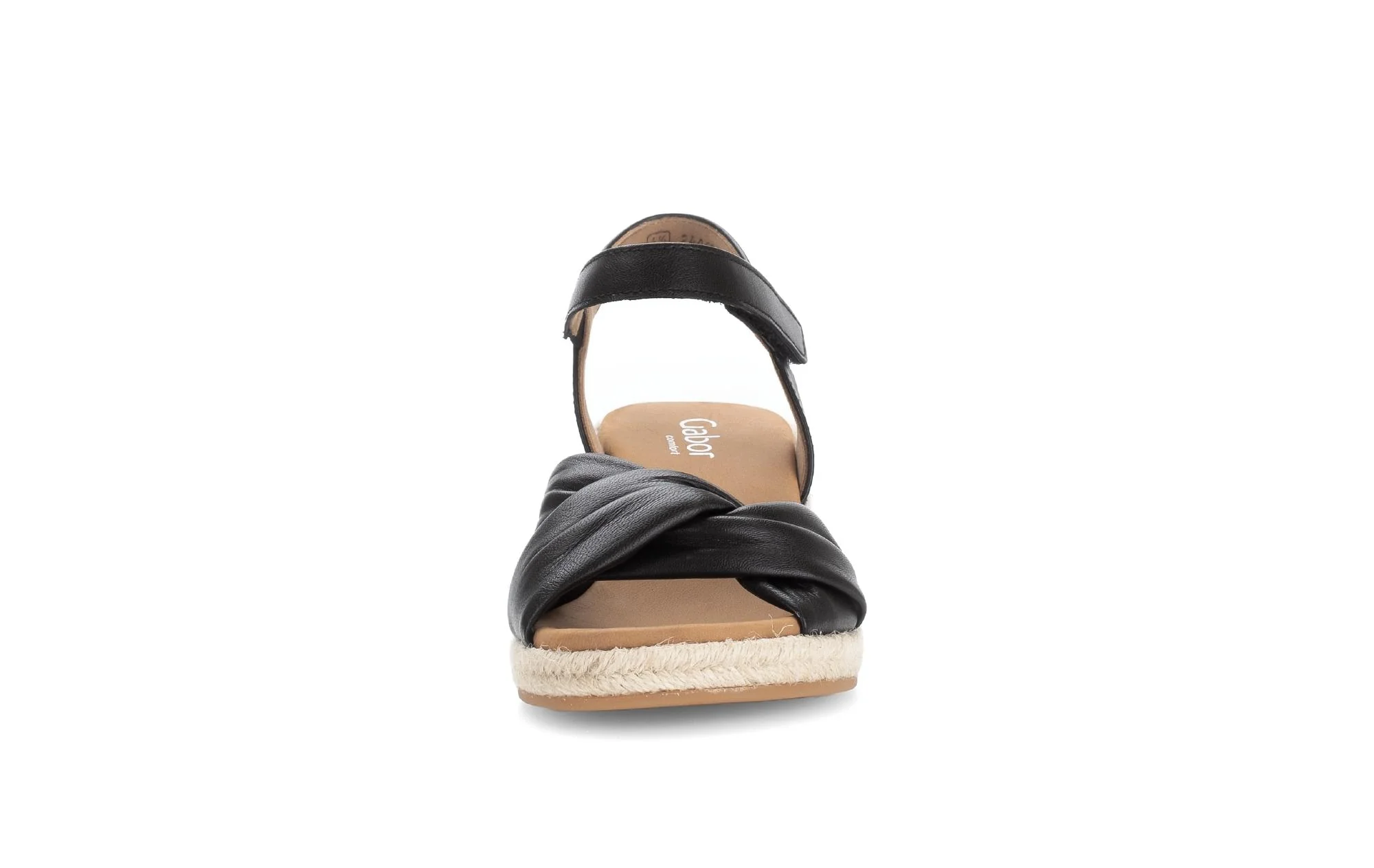 Sandales noires en cuir - Image 5