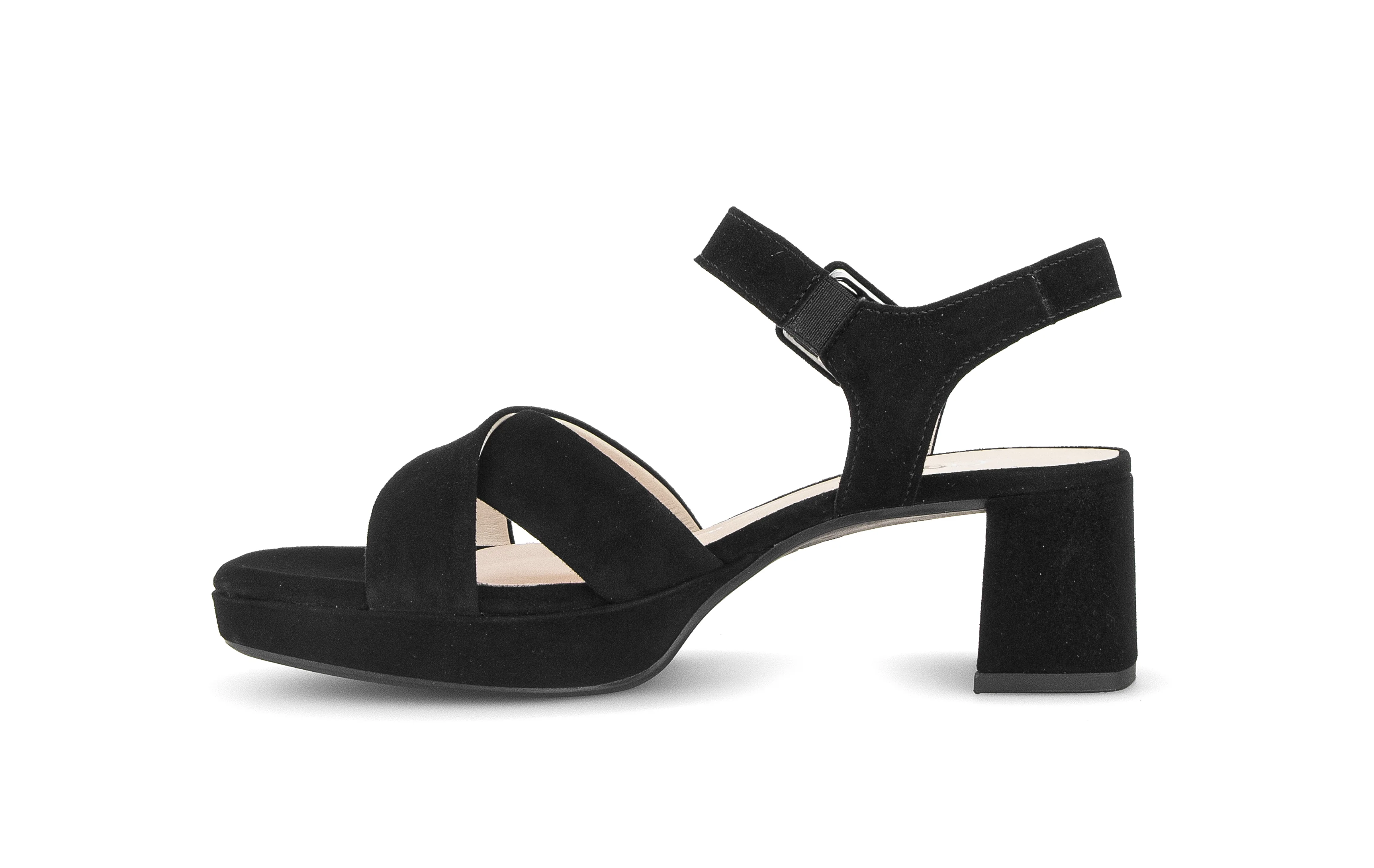 Sandales noires en cuir - Image 2