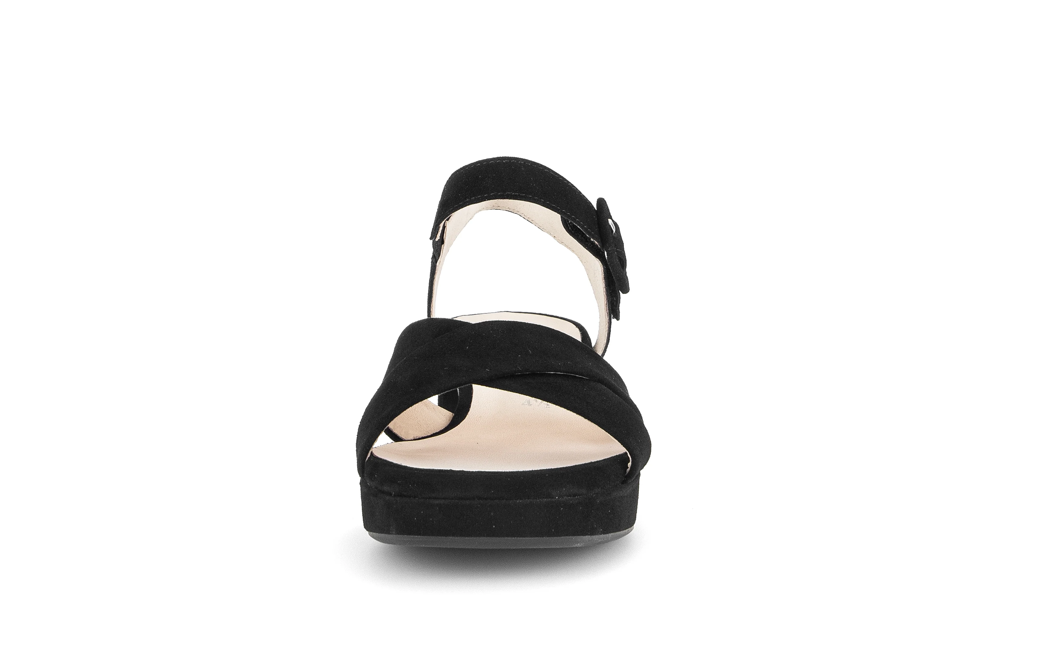 Sandales noires en cuir - Image 5