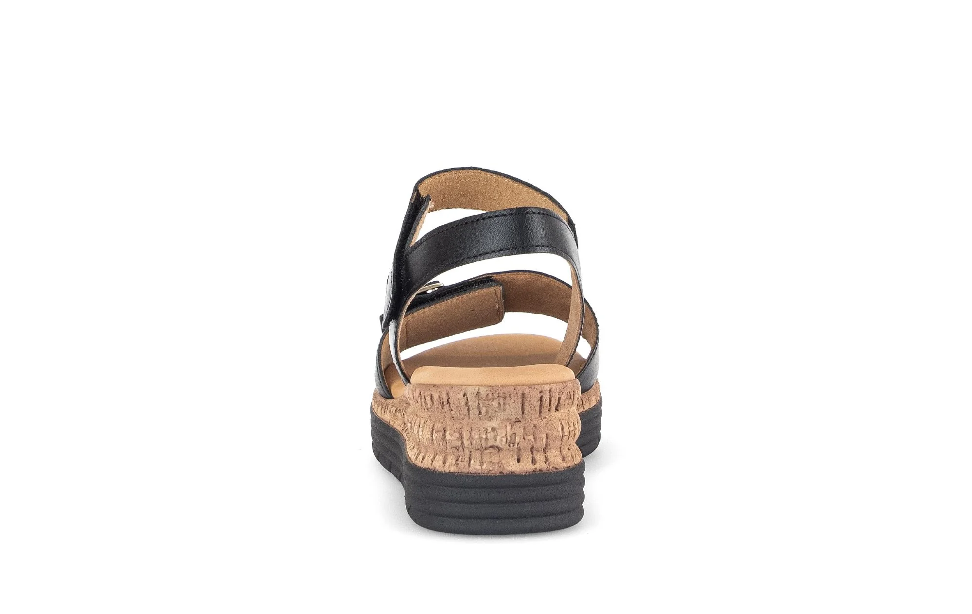 Sandales noires en cuir - Image 4