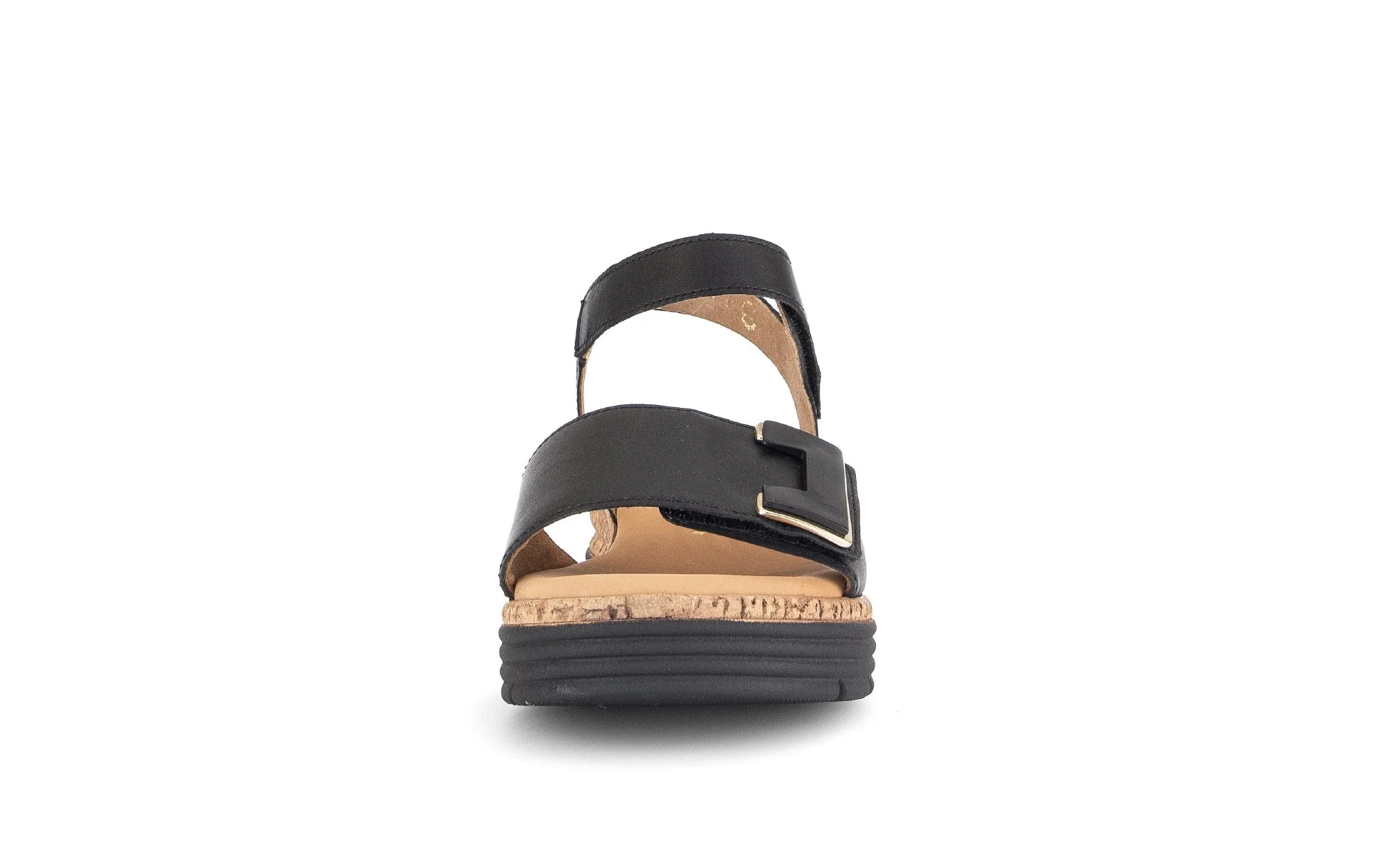 Sandales noires en cuir - Image 5