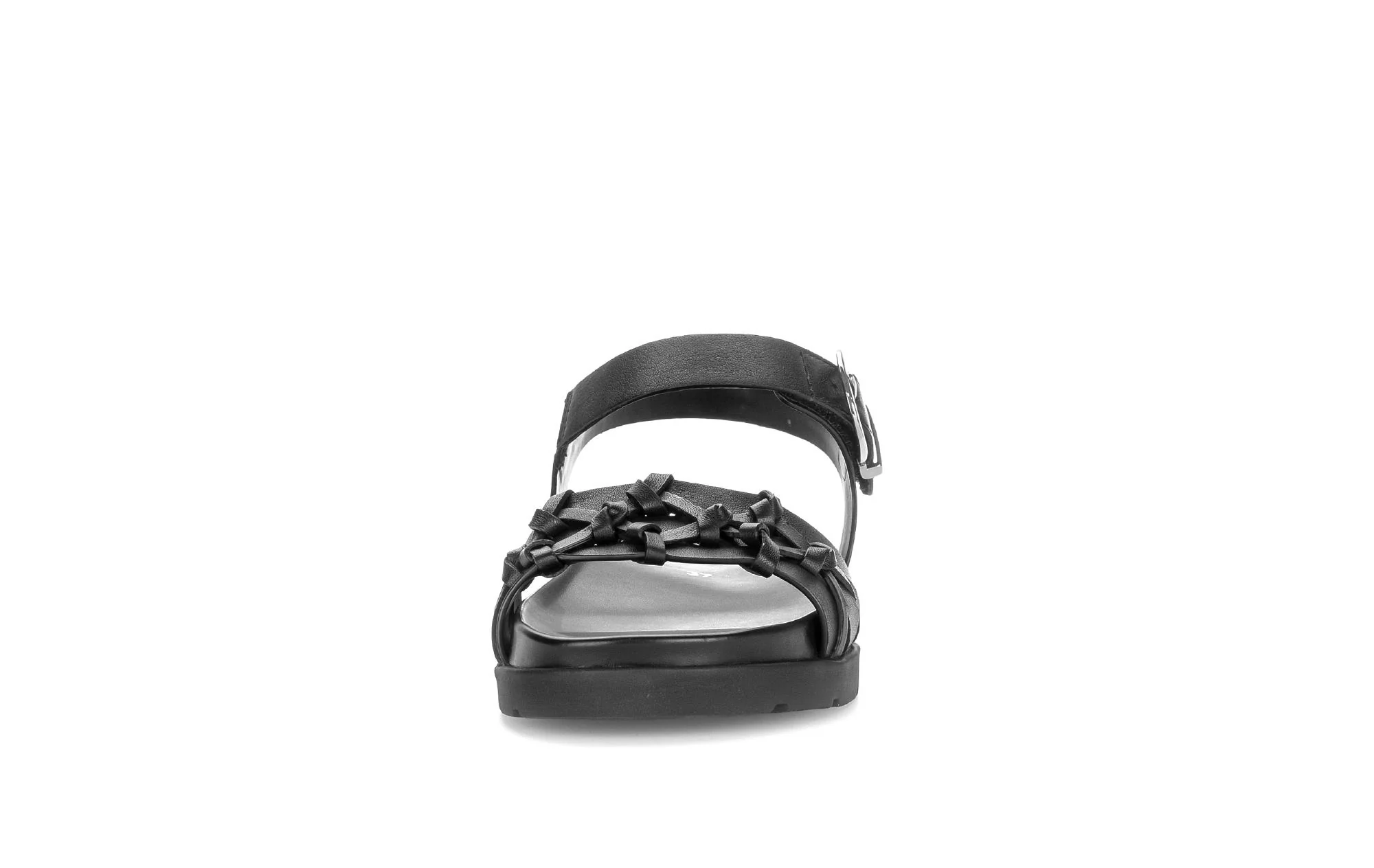Sandales noires en cuir - Image 5