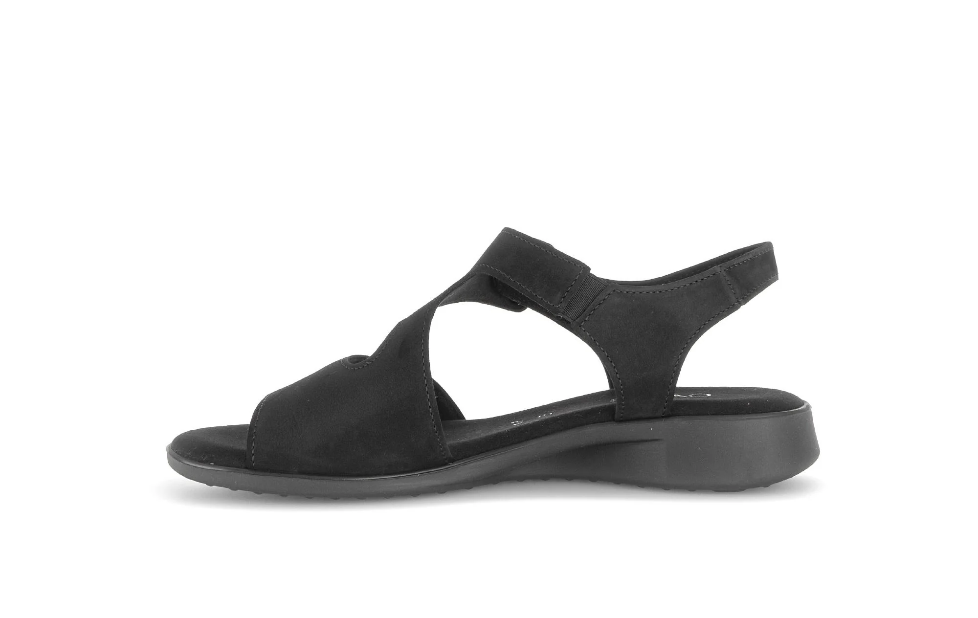 Sandales noires en cuir - Image 2