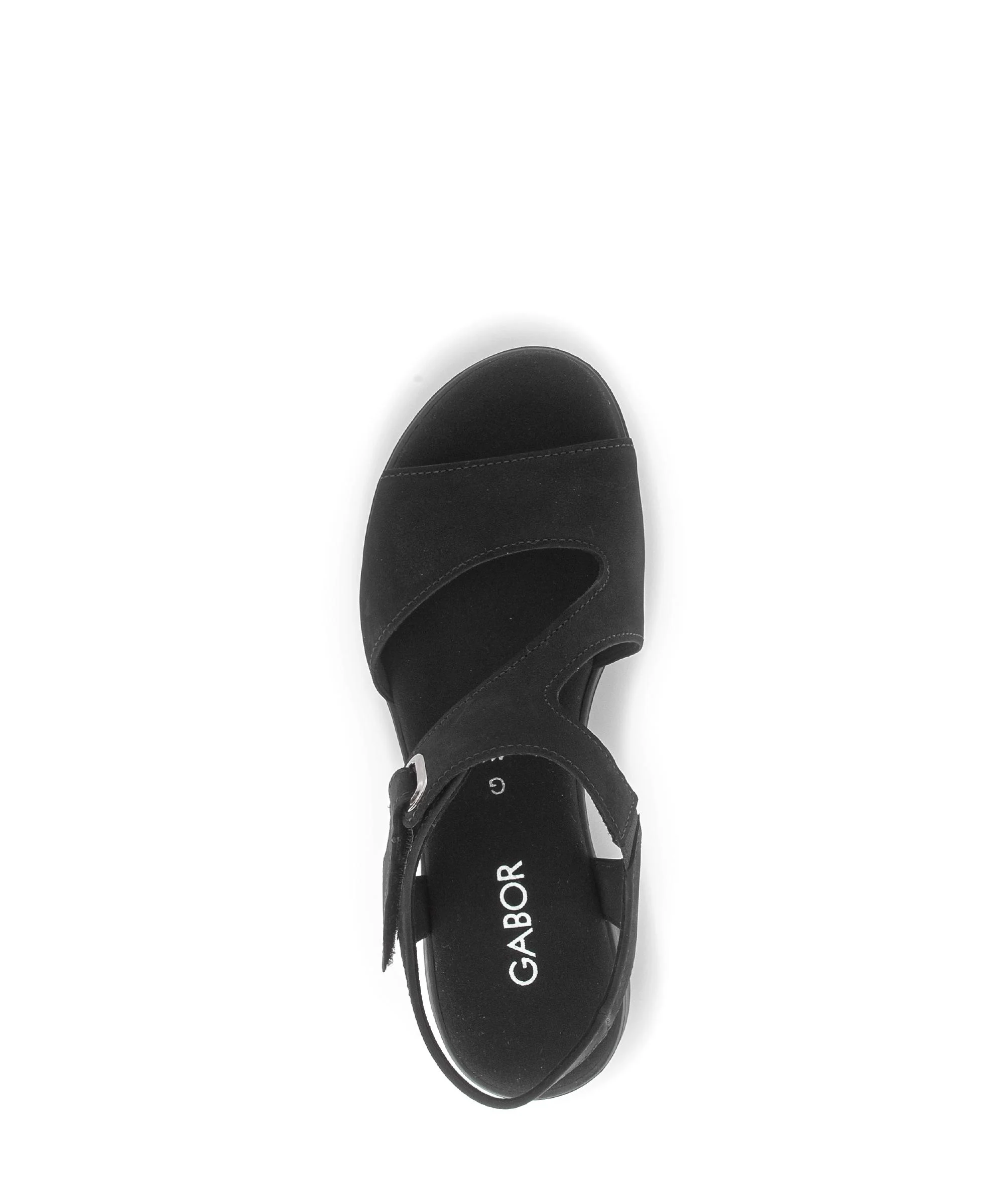 Sandales noires en cuir - Image 3